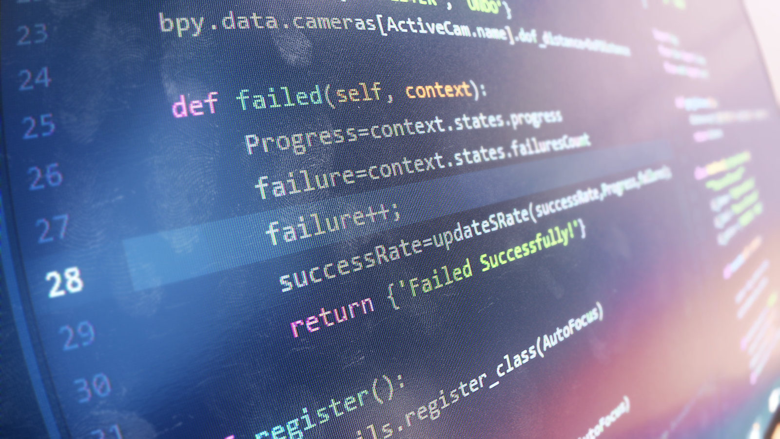 3d, Code, text