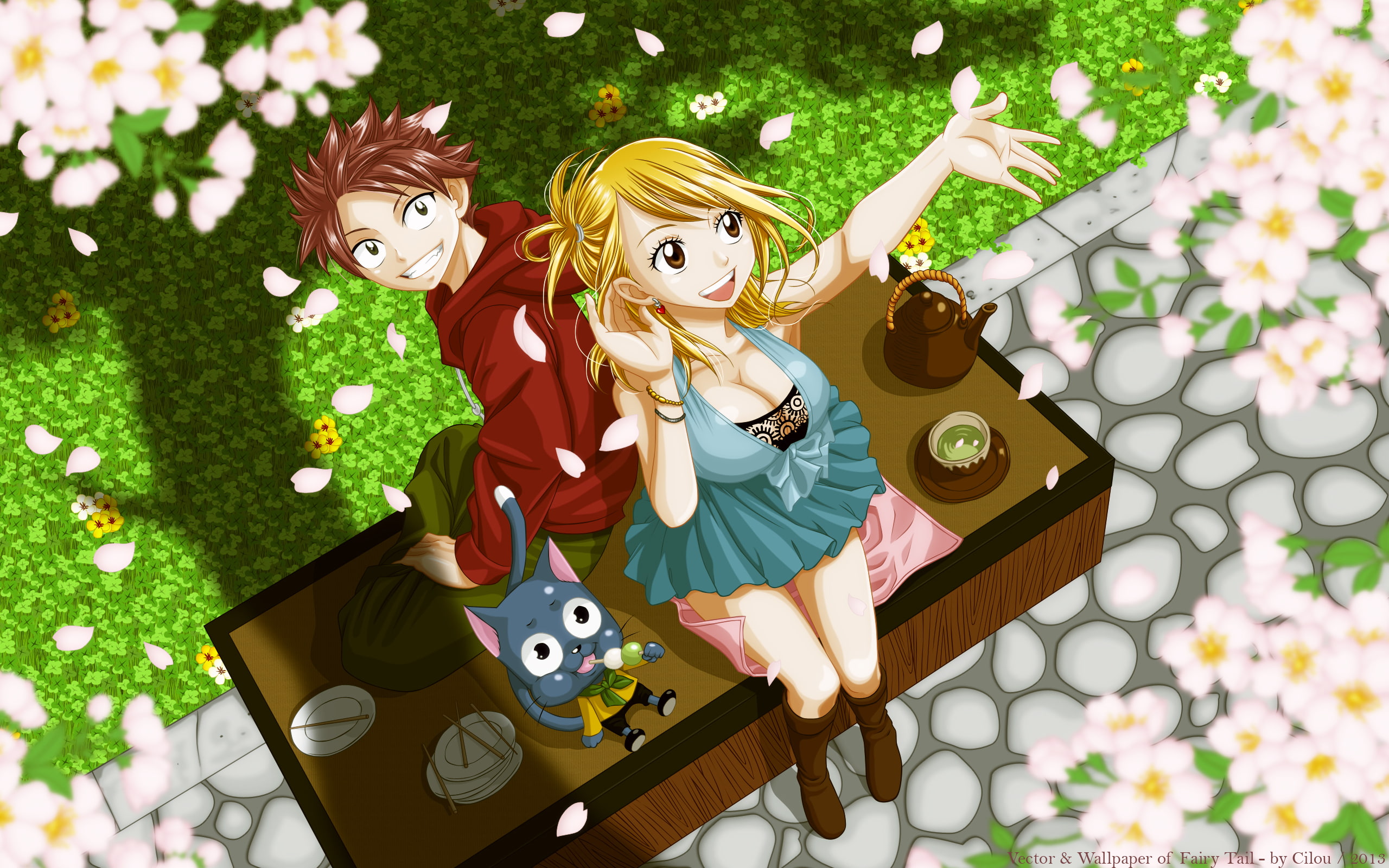 Anime, Fairy Tail, Lucy Heartfilia, NaLu (Fairy Tail), Natsu Dragneel
