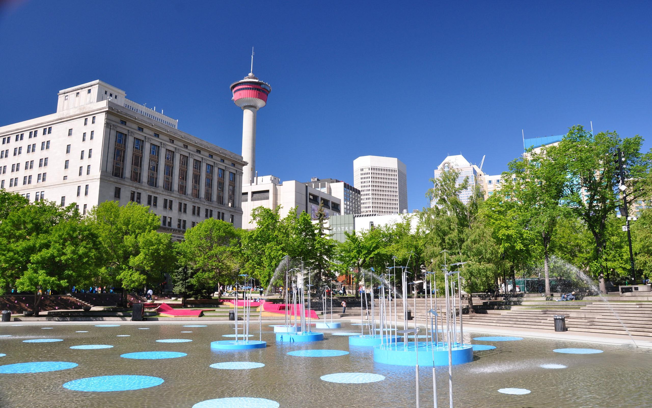 Olympic Park In Calgary, canada, olympics, nature and landscapes