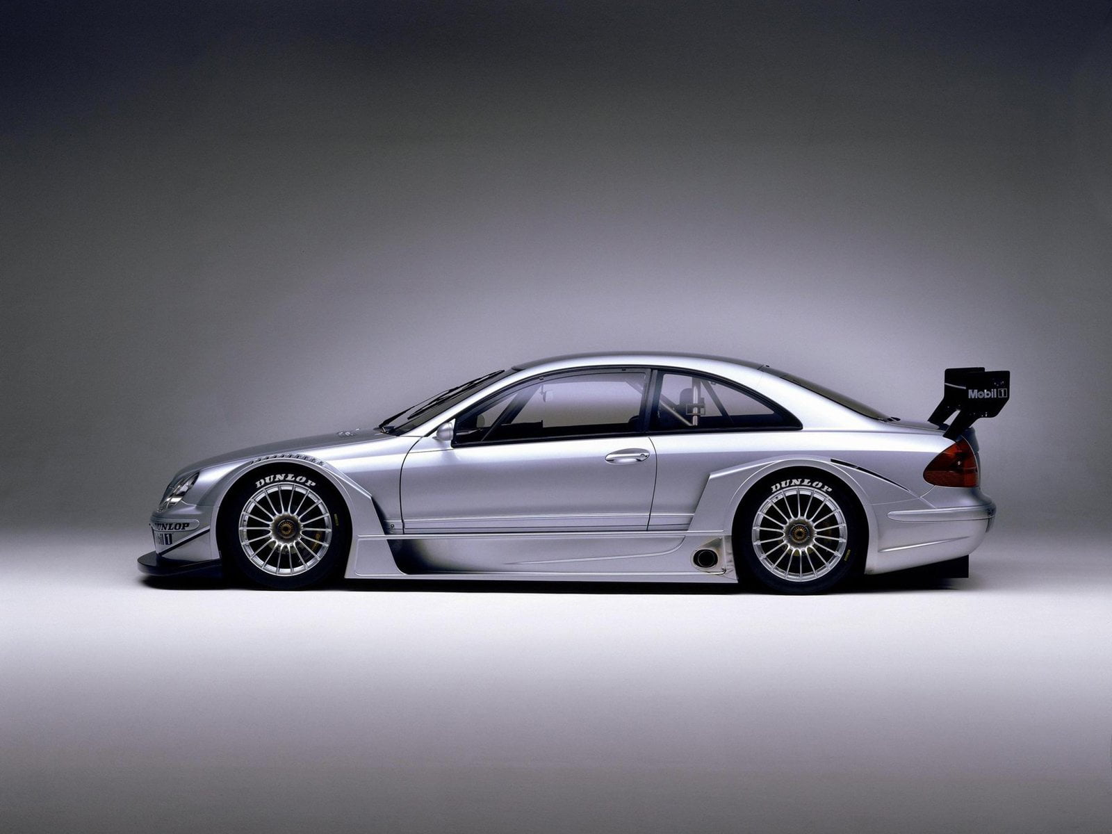 2004 Mercedes-Benz CLK DTM AMG, silver coupe, Cars, silver car