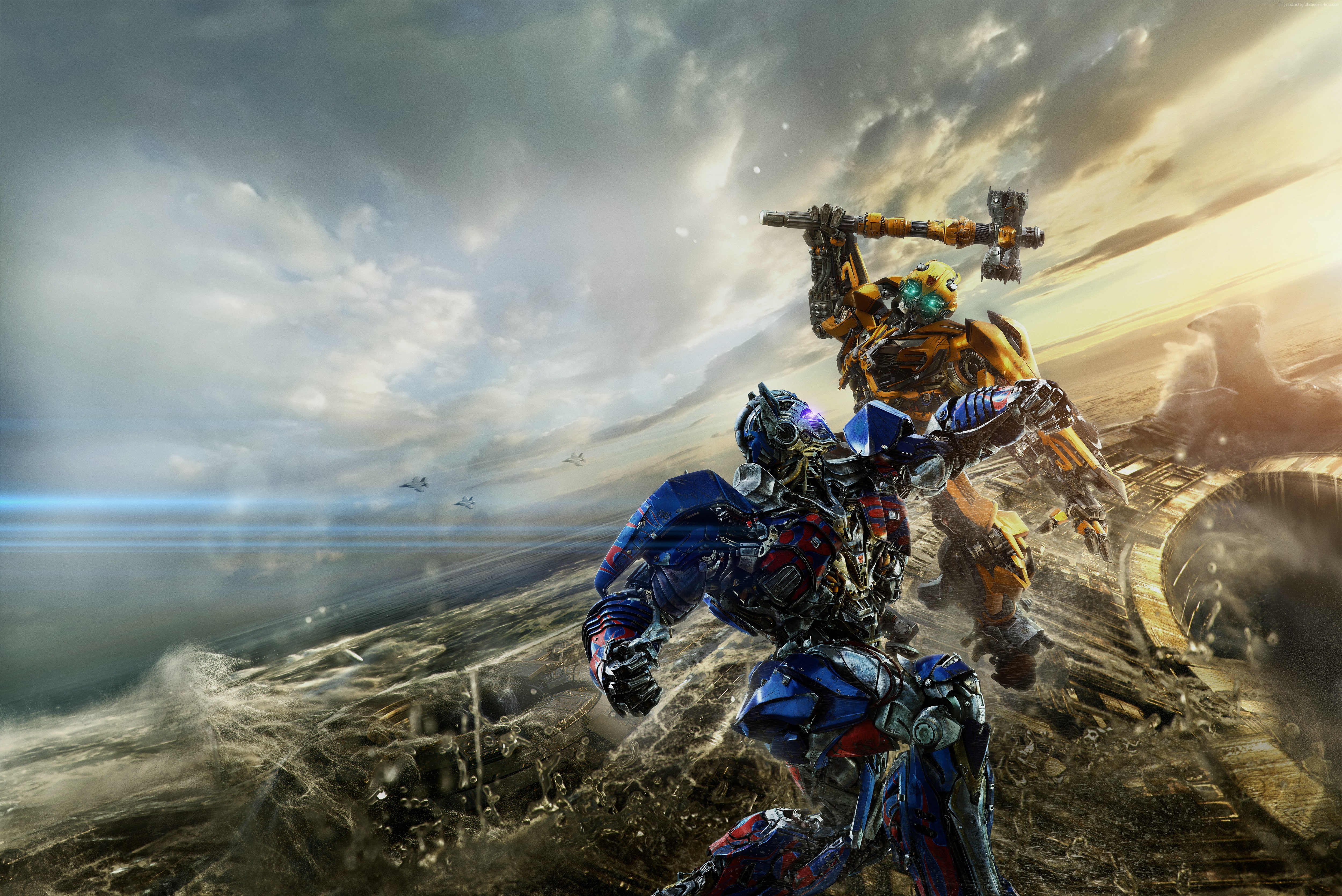 Transformers: The Last Knight, Transformers 5, 5k, cloud - sky