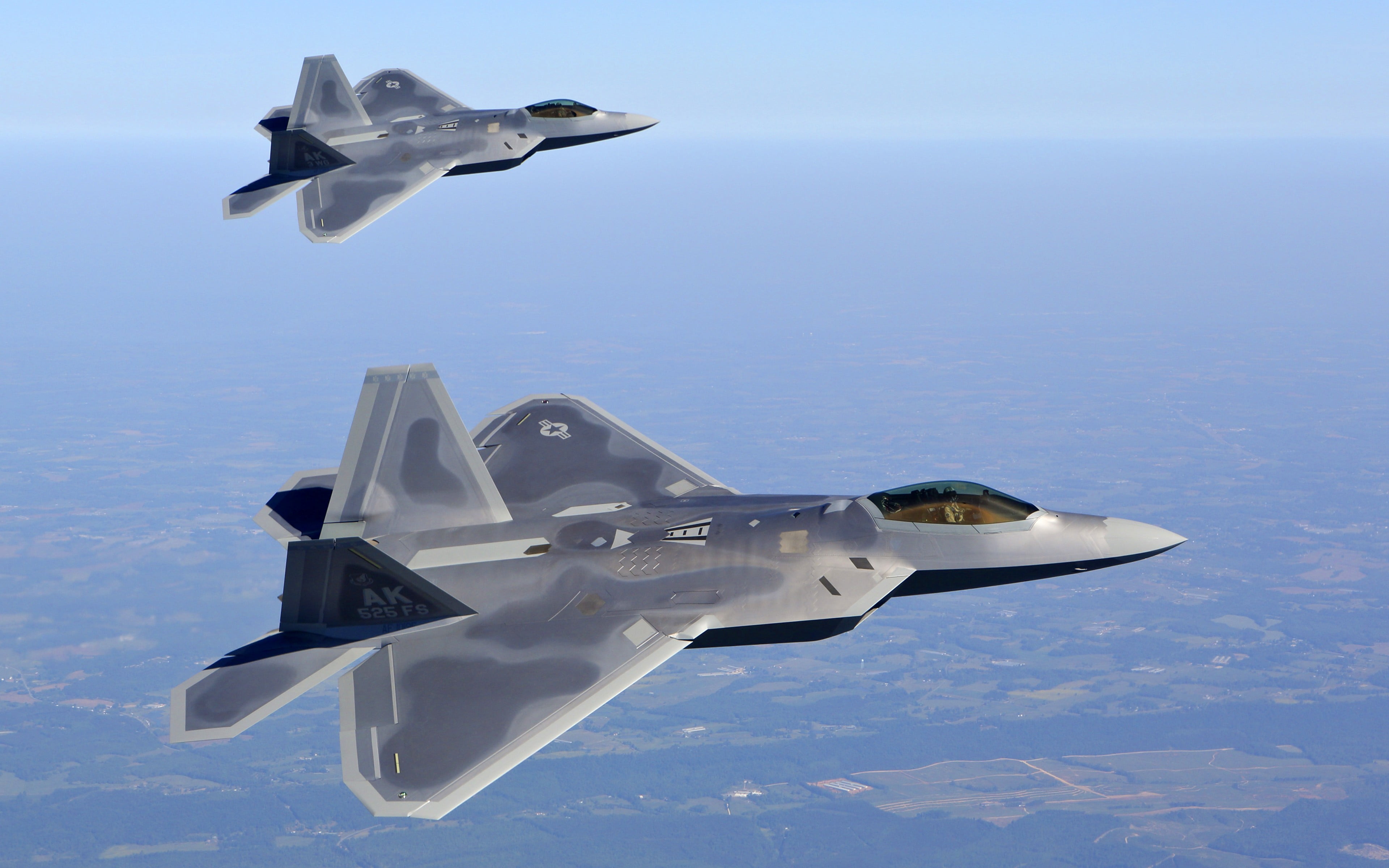 Free Download | HD Wallpaper: F-22 Raptor, Military Aircraft, US Air ...