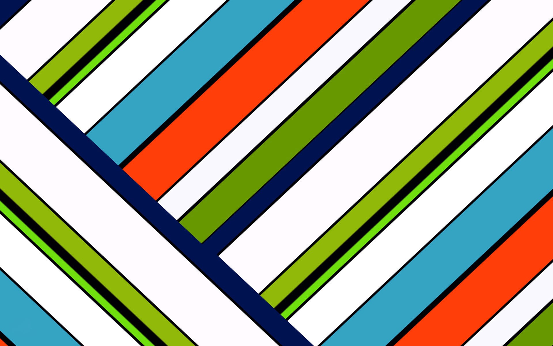 Light colors line, white and blue and green stripe, strip pattern