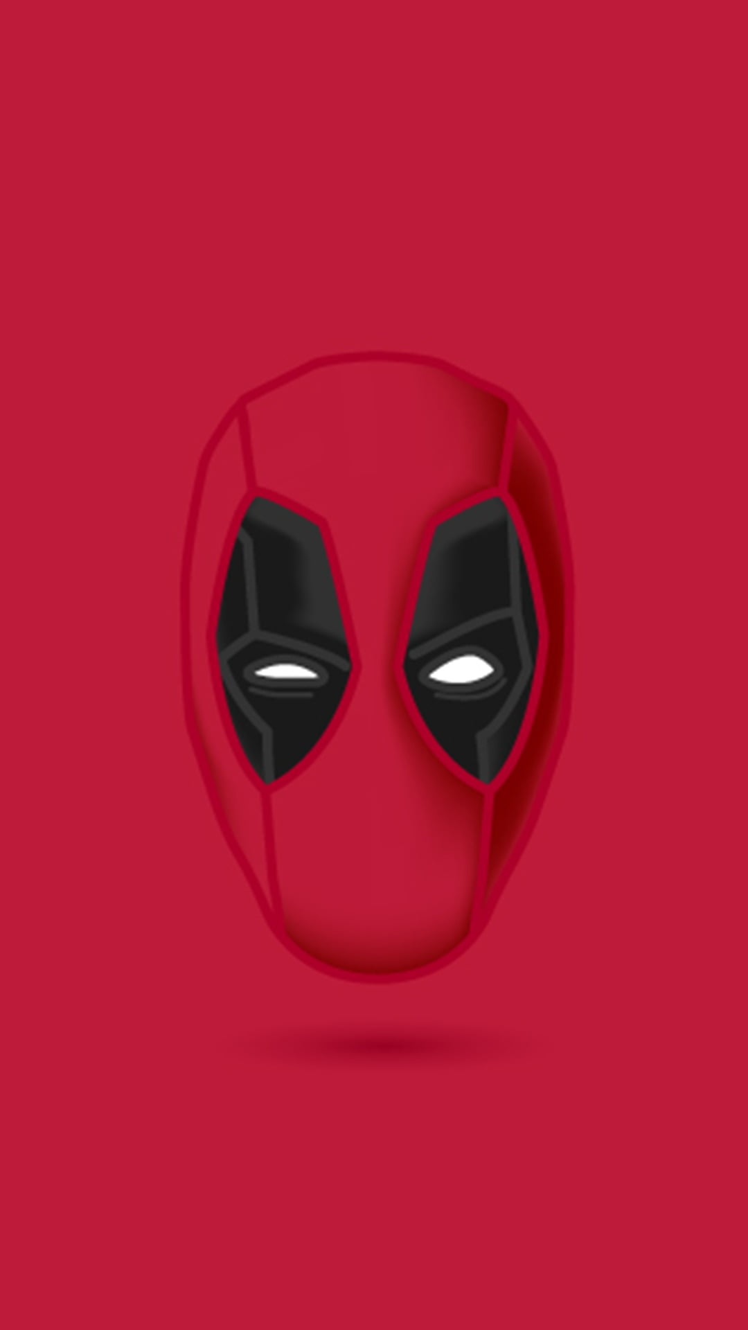 Deadpool digital wallpaper, superhero, studio shot, red, colored background