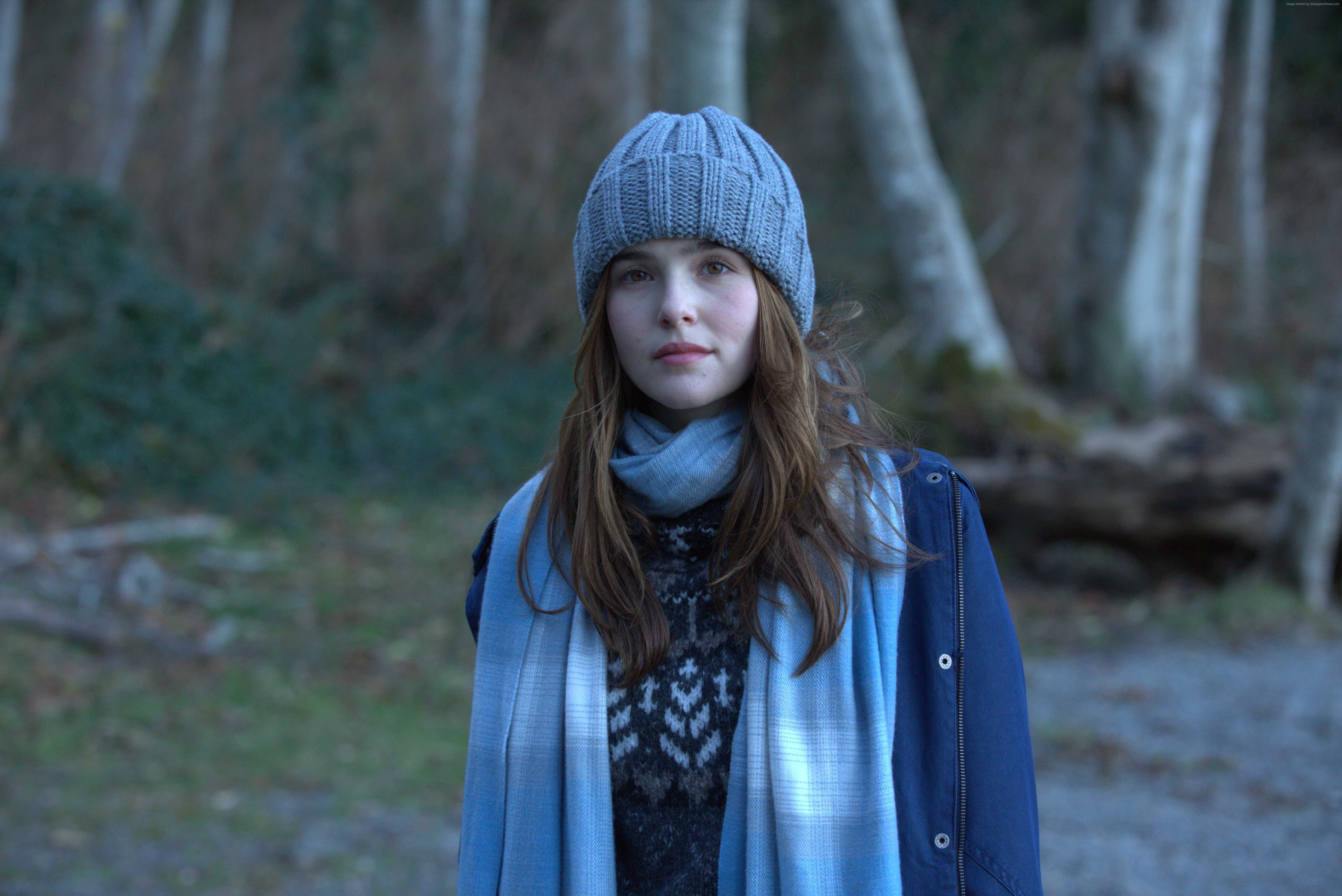 Zoey Deutch, actress, Before I Fall, movies, jacket, scarf