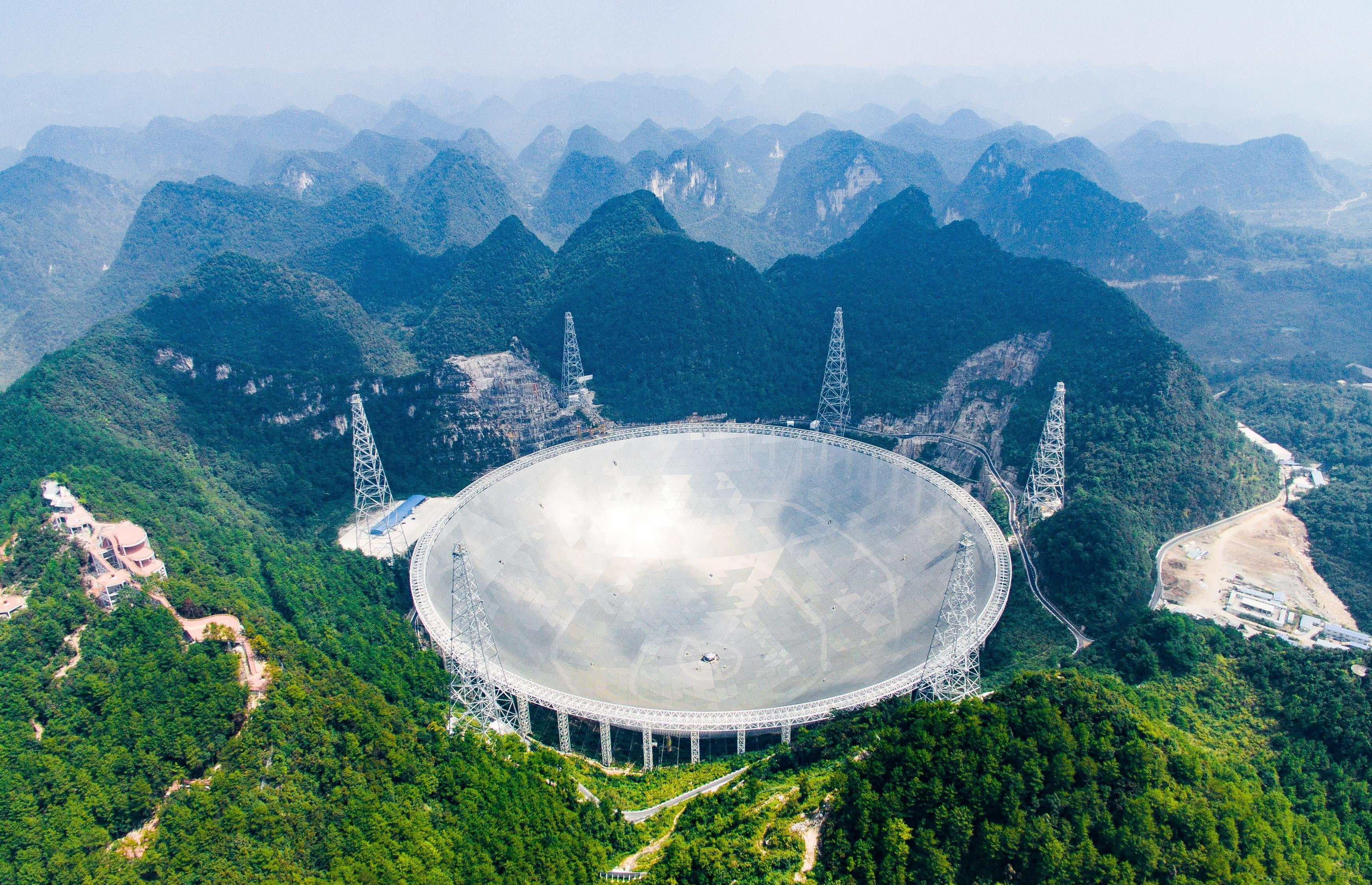 radio telescope, China
