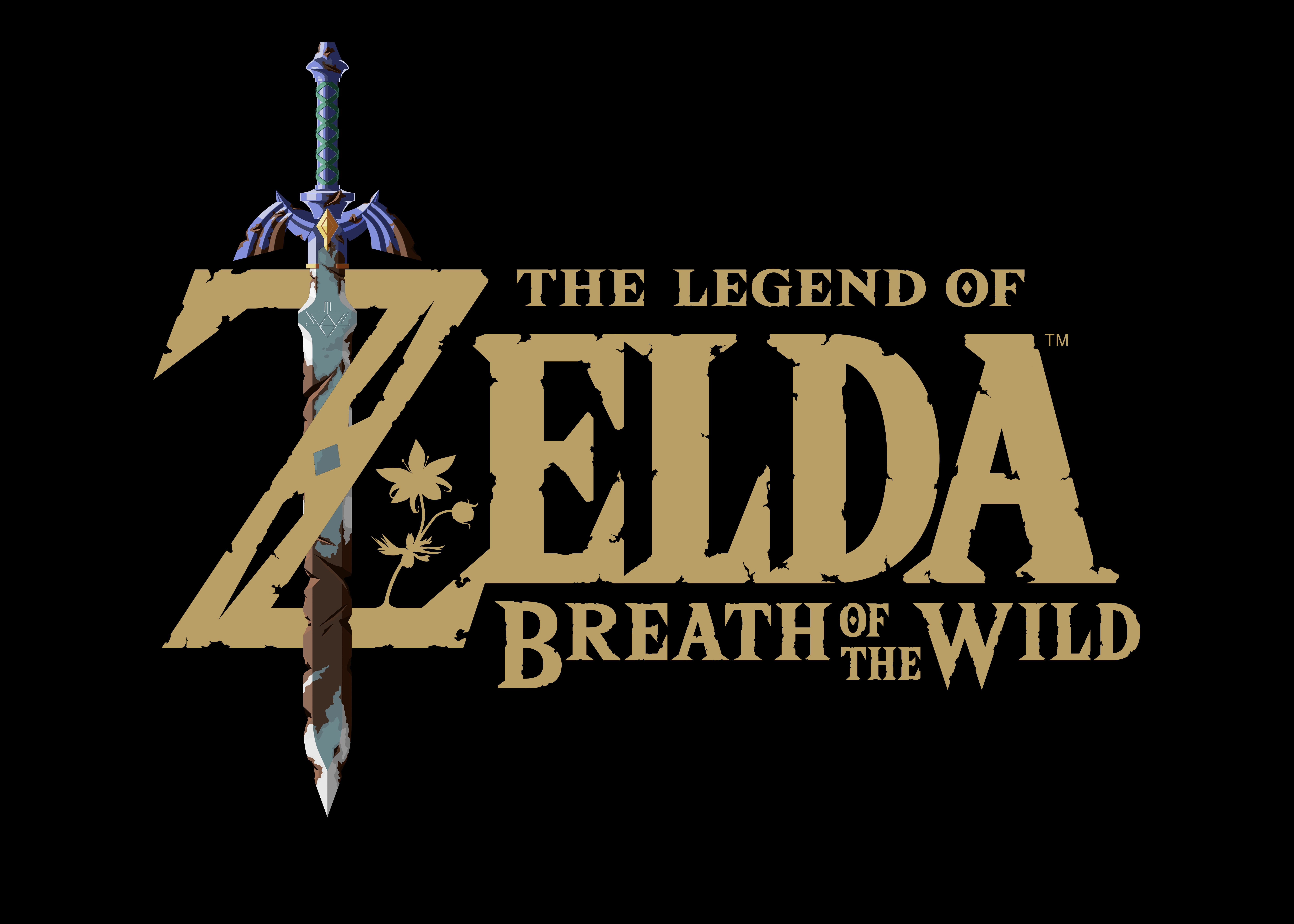 The Legend of Zelda Breath of the Wild logo, The Legend of Zelda: Breath of the Wild