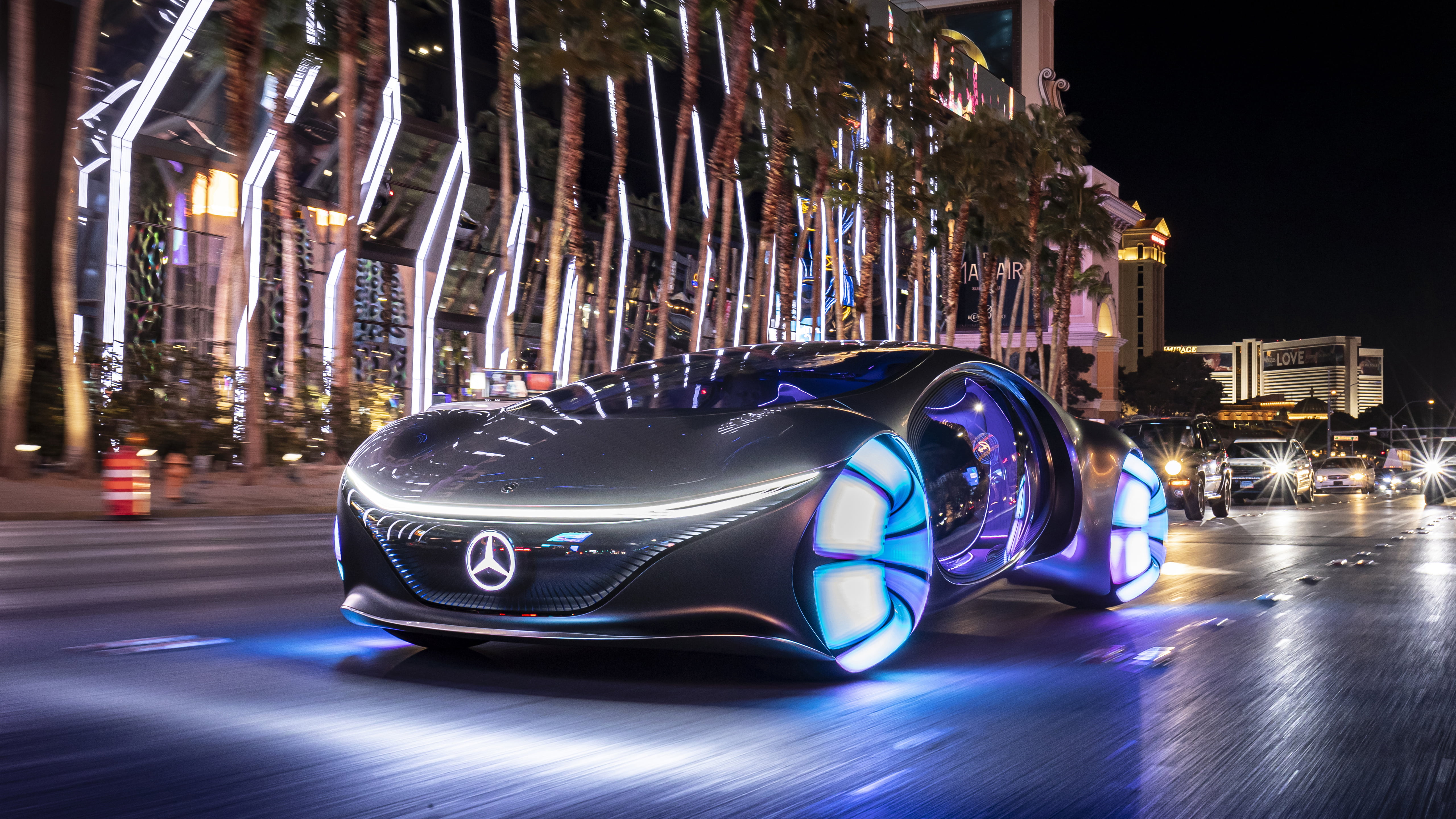 2020 Mercedes-Benz Vision, concept car, vehicle, grey cars