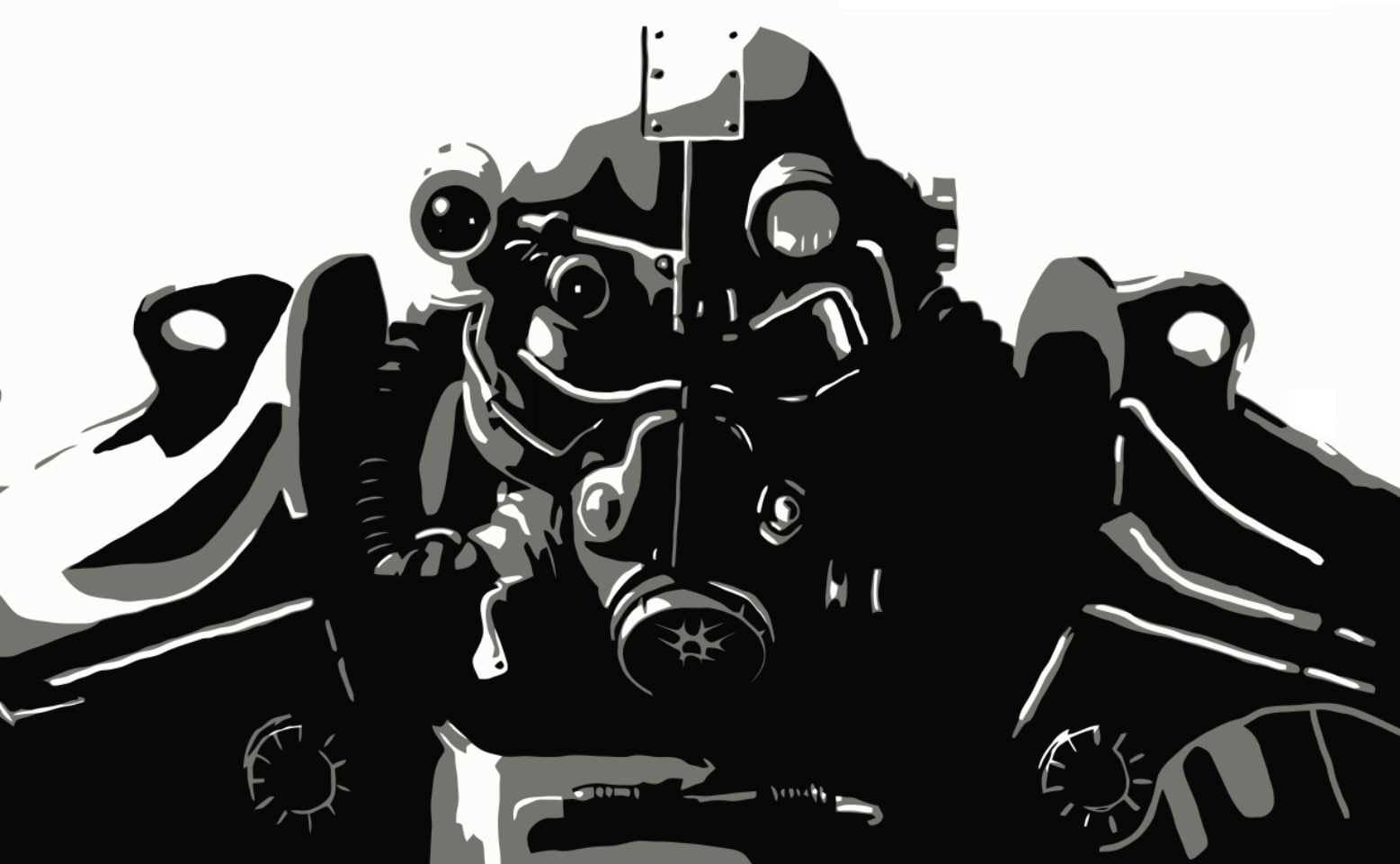 armor, fallout, mask, sci fi, warrior