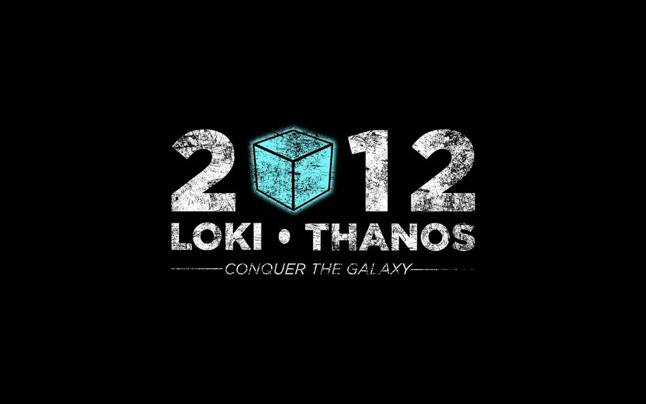 Avengers Black Loki Thanos Tesseract 2012 HD, 2012 loki thanos illustration