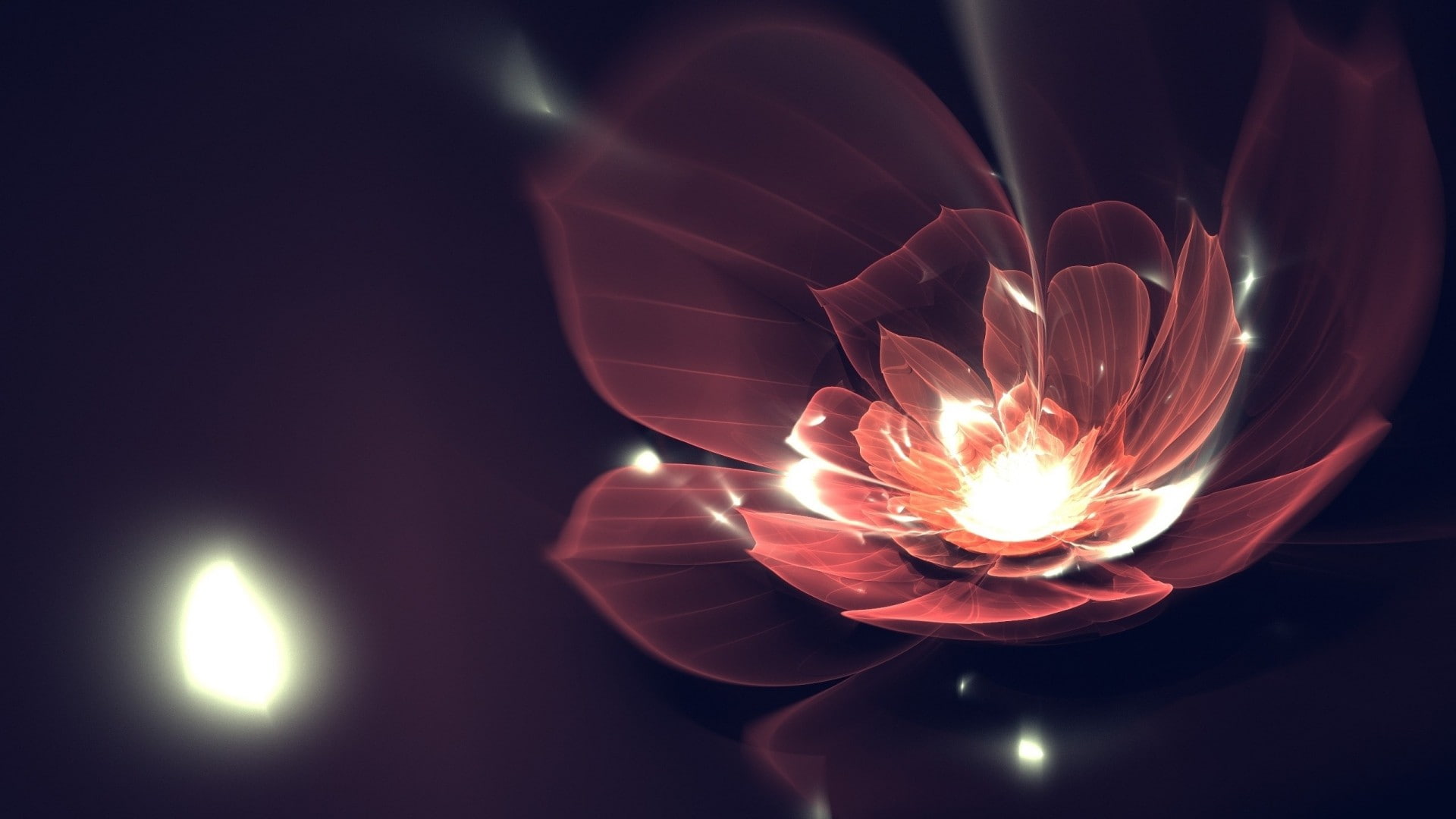 fractal, fractal flowers, digital art, illuminated, lighting equipment