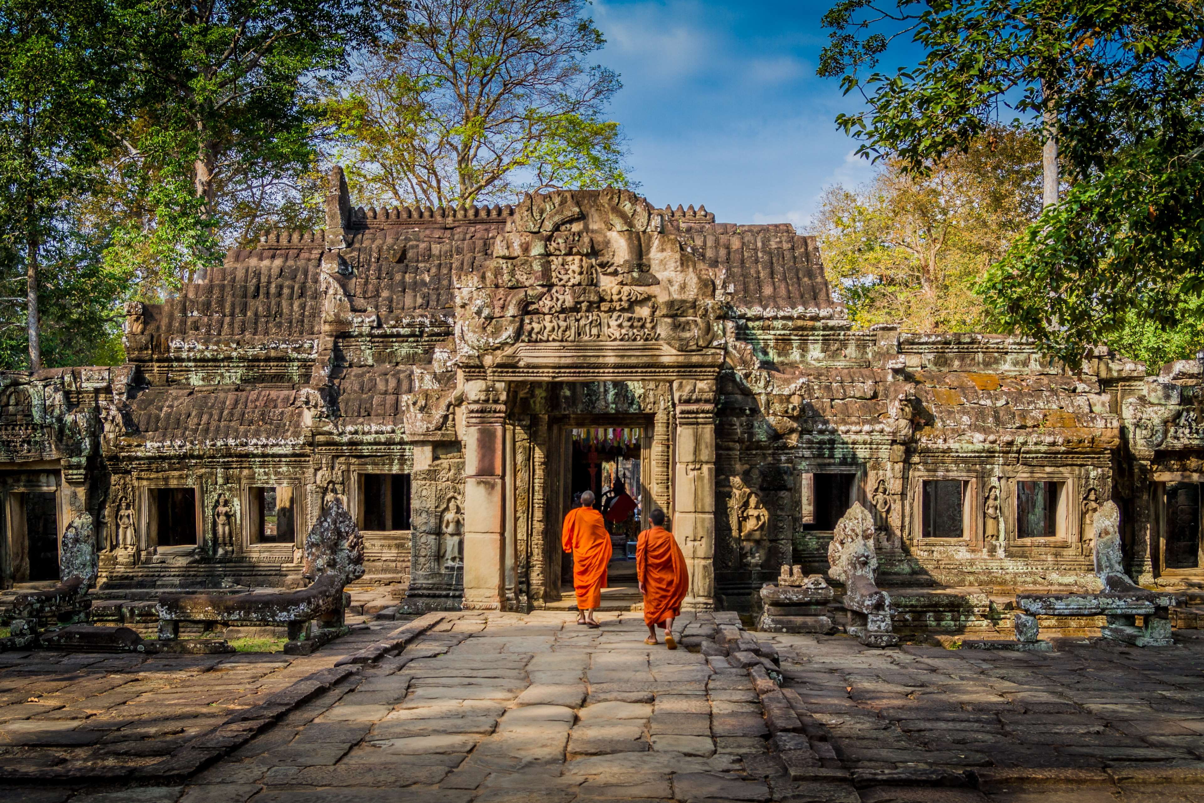 angkor wat, cambodia, siem reap, architecture, built structure