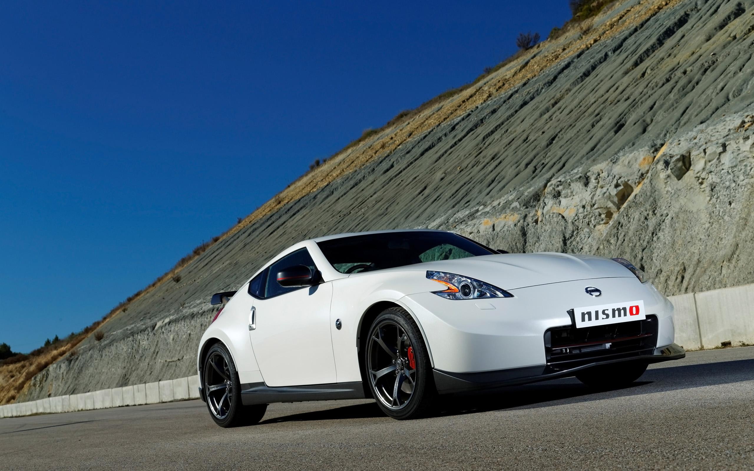 2014 Nissan 370Z NISMO 3, white sport coupe, cars