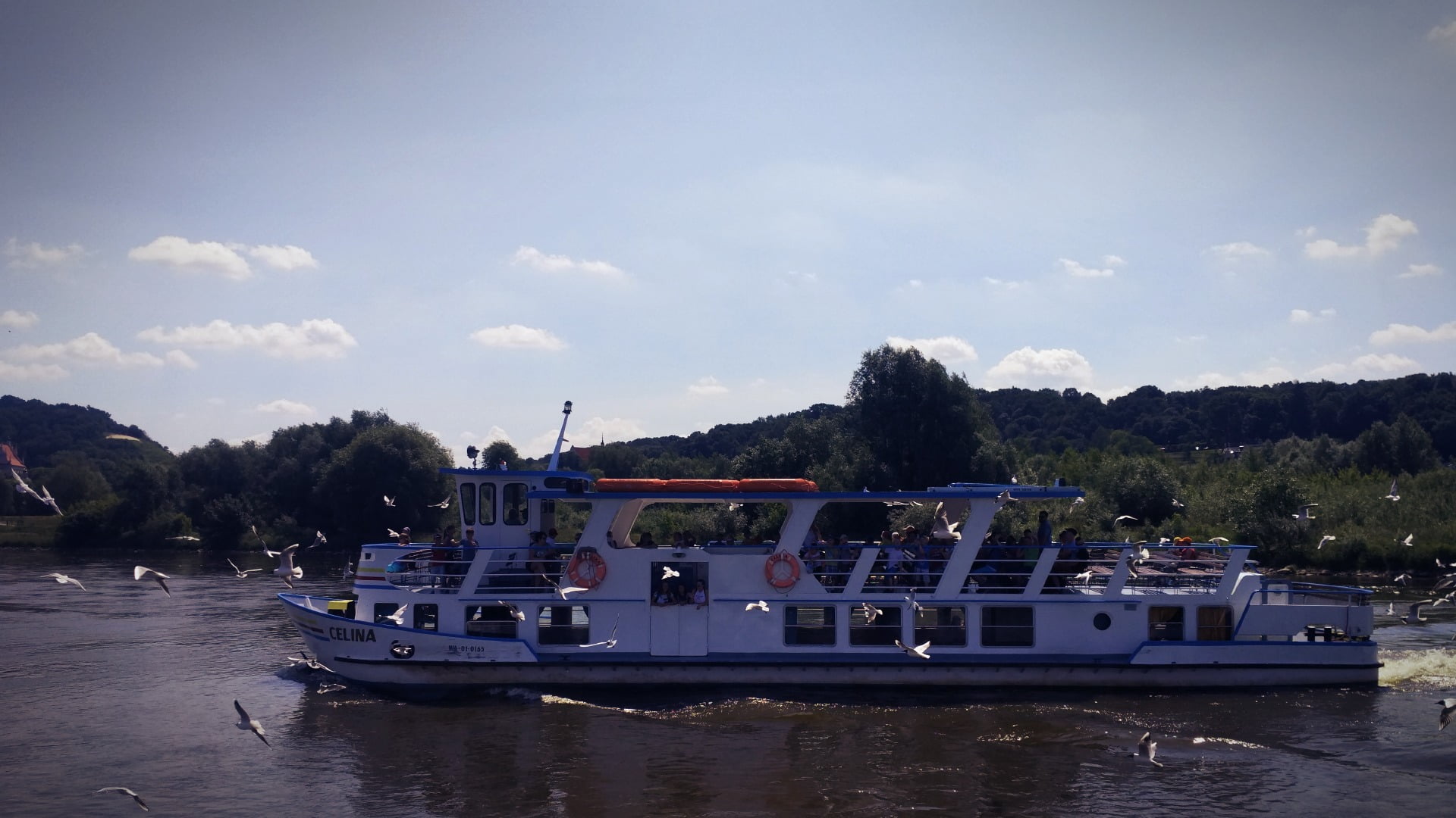 Poland, boat, river, Vistula, transportation, mode of transportation