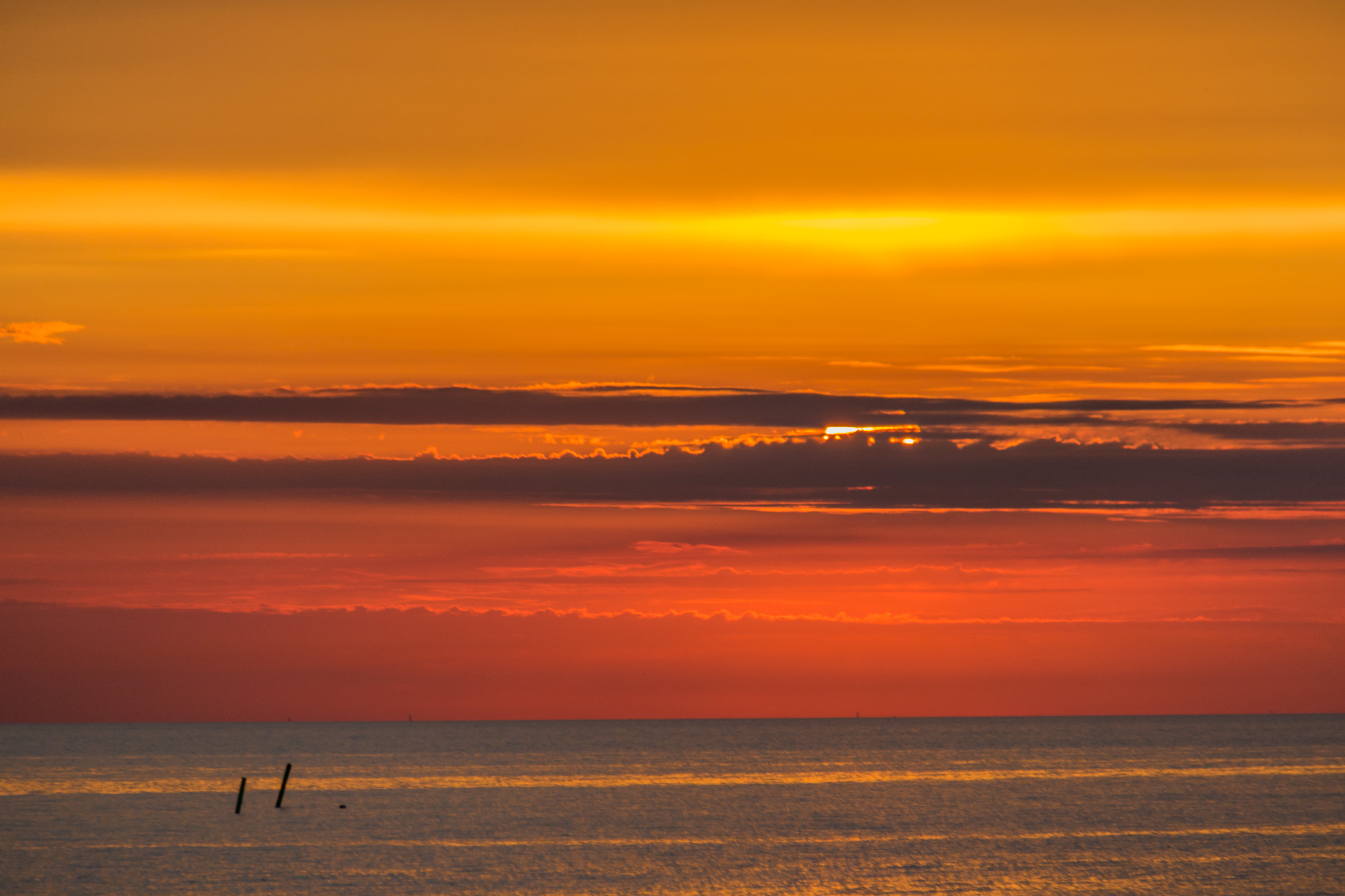 photograph sunset, Sea, Skanör, cloud, hav, exif, model, canon eos