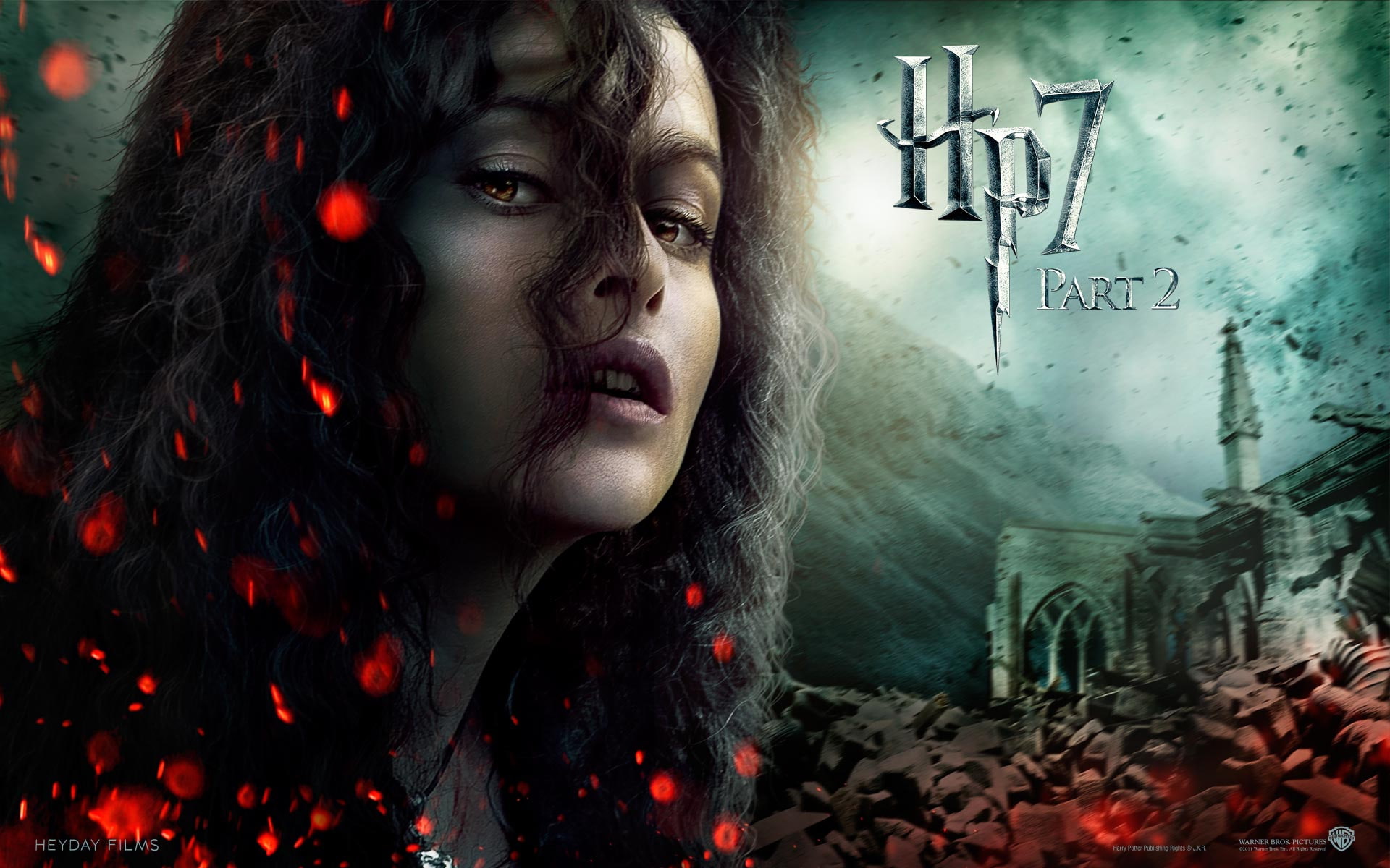 Deathly Hallows Harry Potter Bellatrix Entertainment Movies HD Art