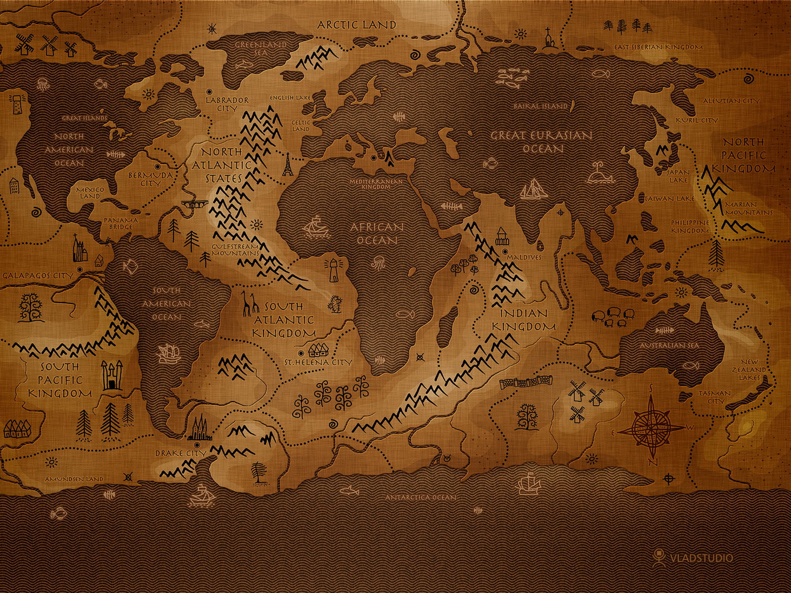 Misc, World Map