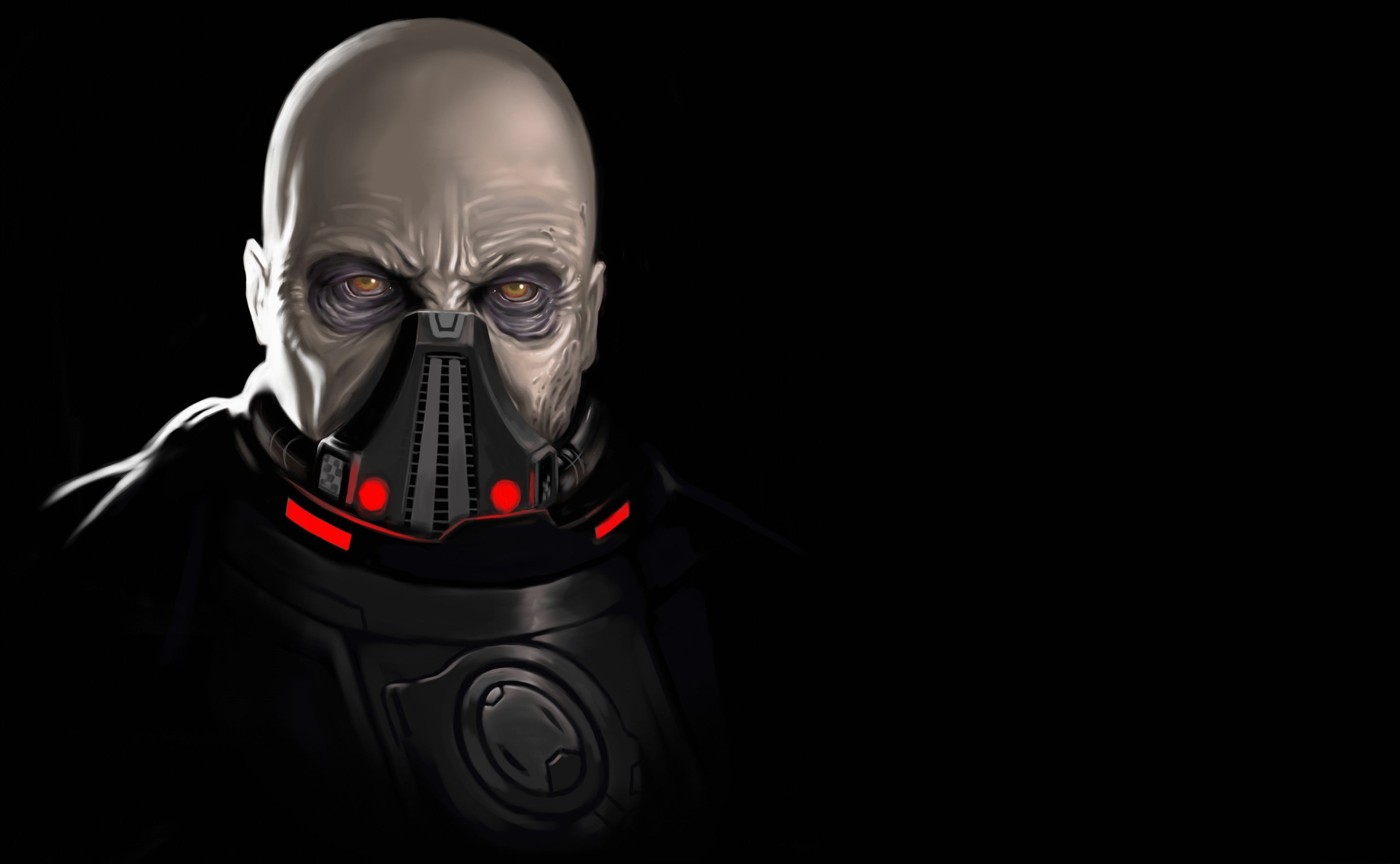 man wearing black suit illustration, Star Wars, artwork, Darth Malgus