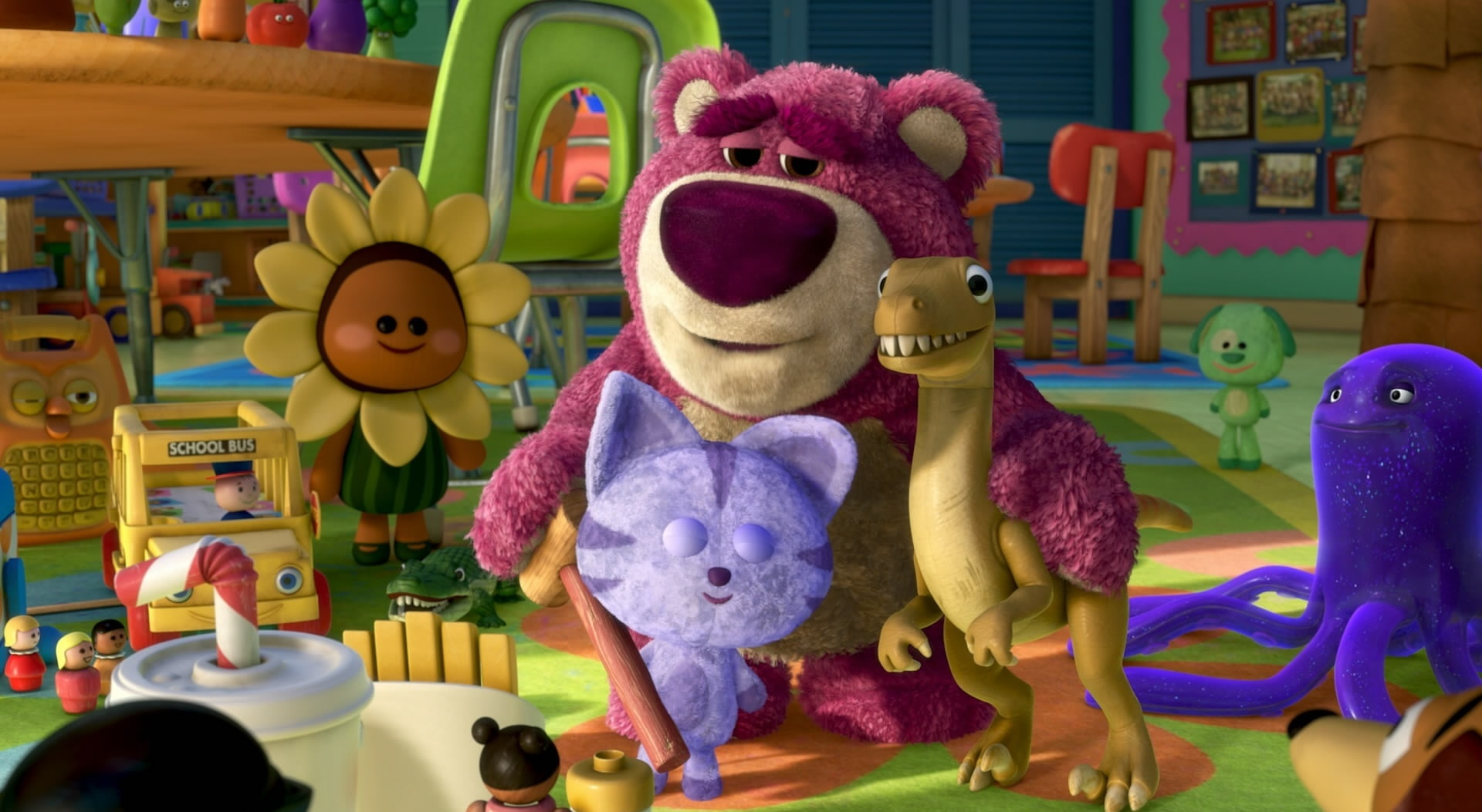 Toy Story 3 Bear, Toy Story movie still screenshot, Cartoons