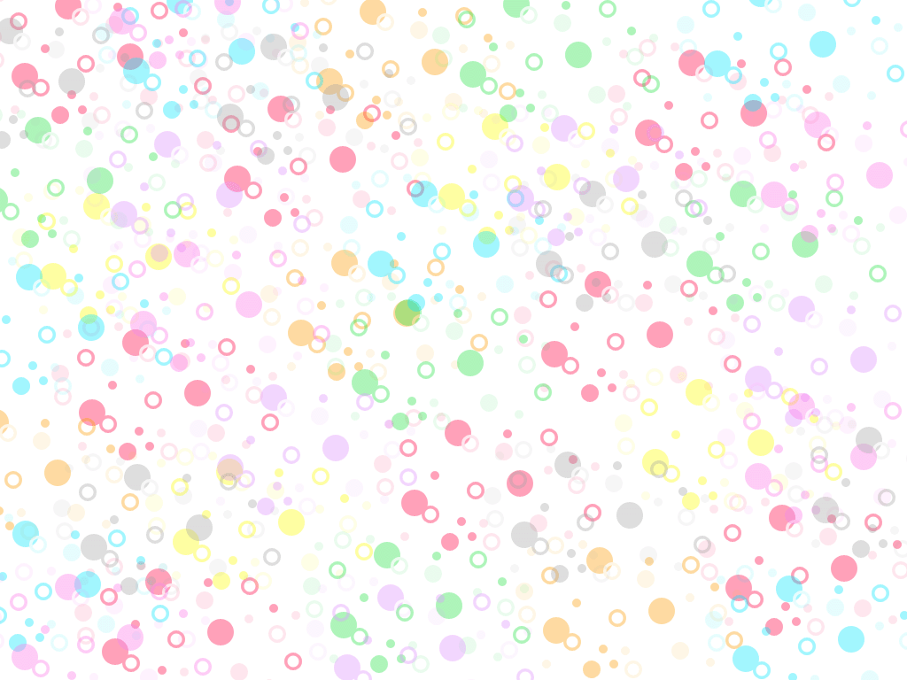Art, Abstract, Polka Dot, Balls, Circles, Bubbles, Colorful, White Background