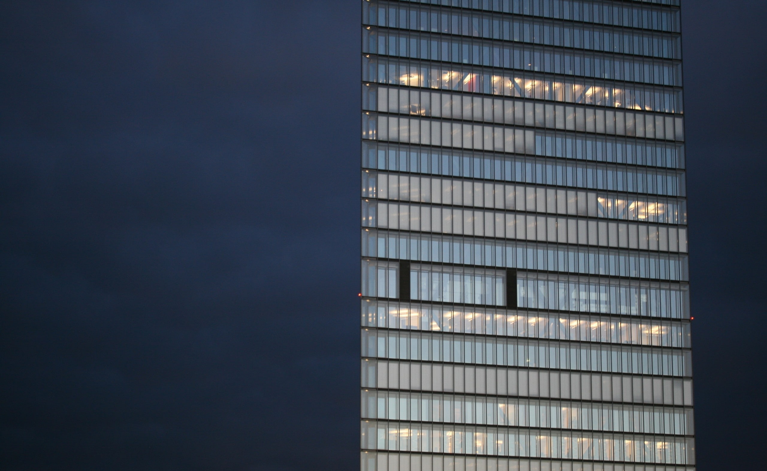 Skyscraper, glass building, Architecture, illuminated, built structure