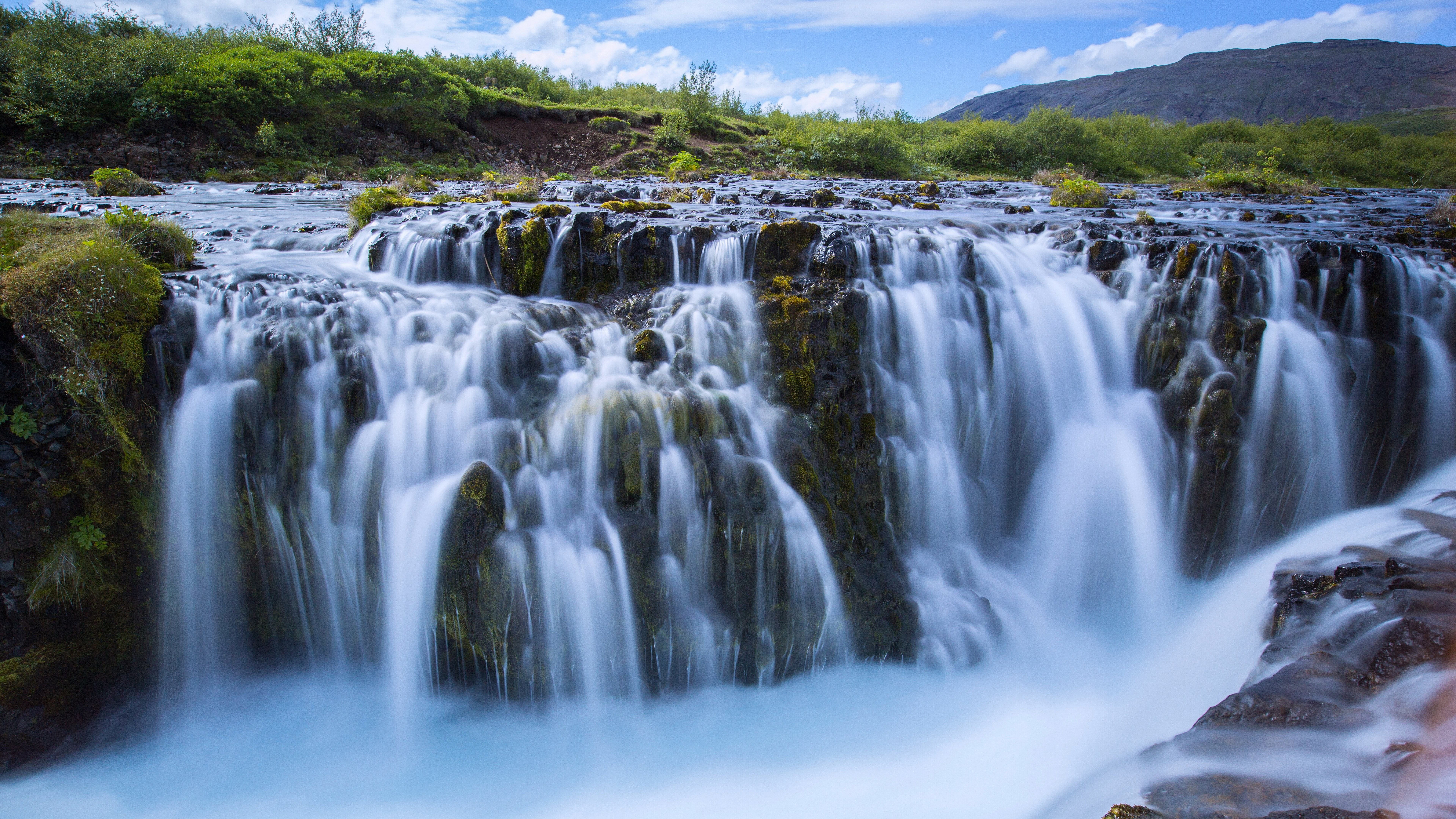8k uhd waterfall, scenics - nature, long exposure, beauty in nature