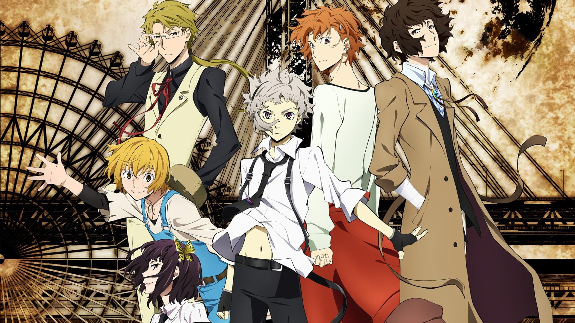 bungo stray dogs, anime, representation, art and craft, day