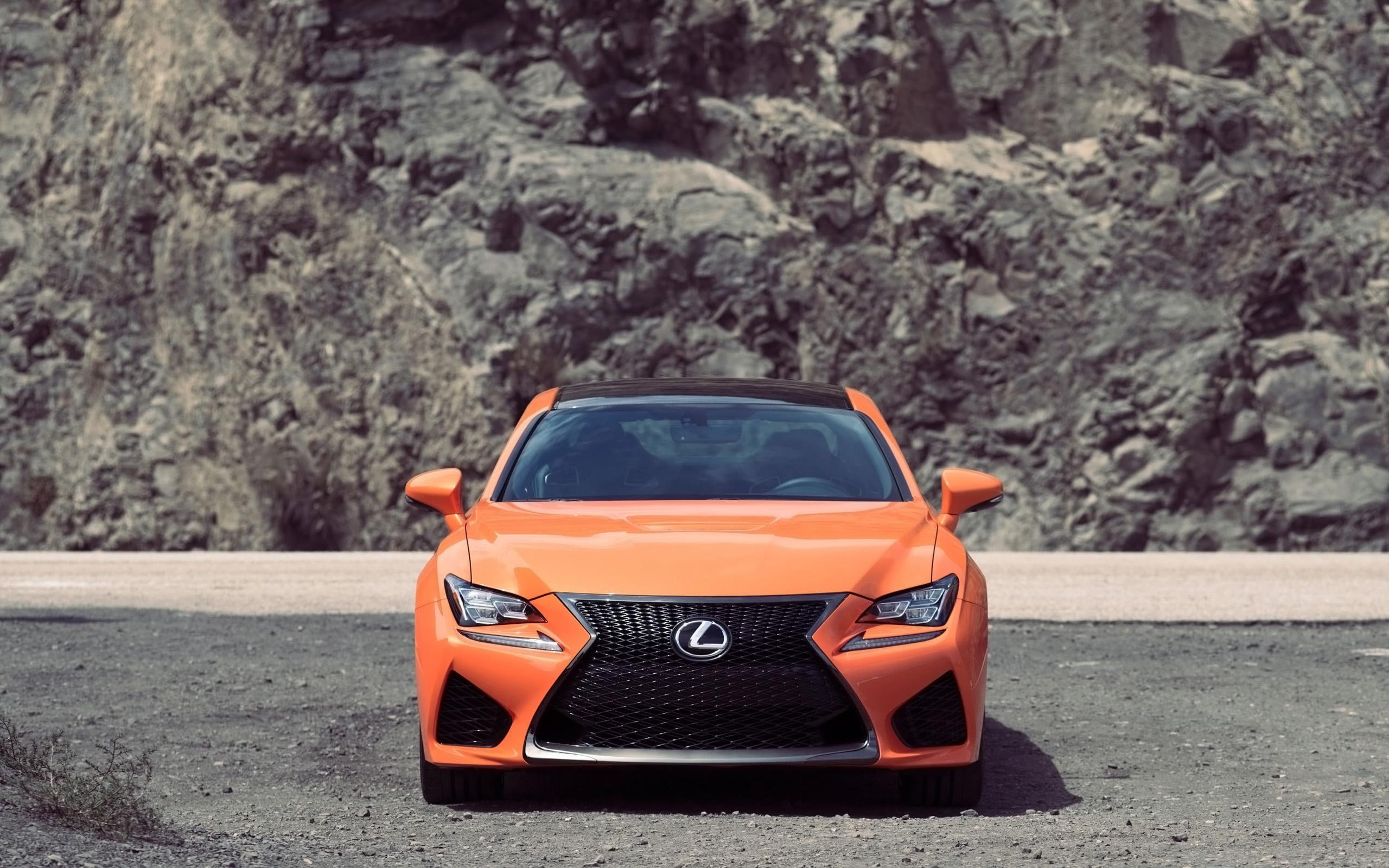 Free download | HD wallpaper: 2015 Lexus RC F, orange lexus is300, cars ...