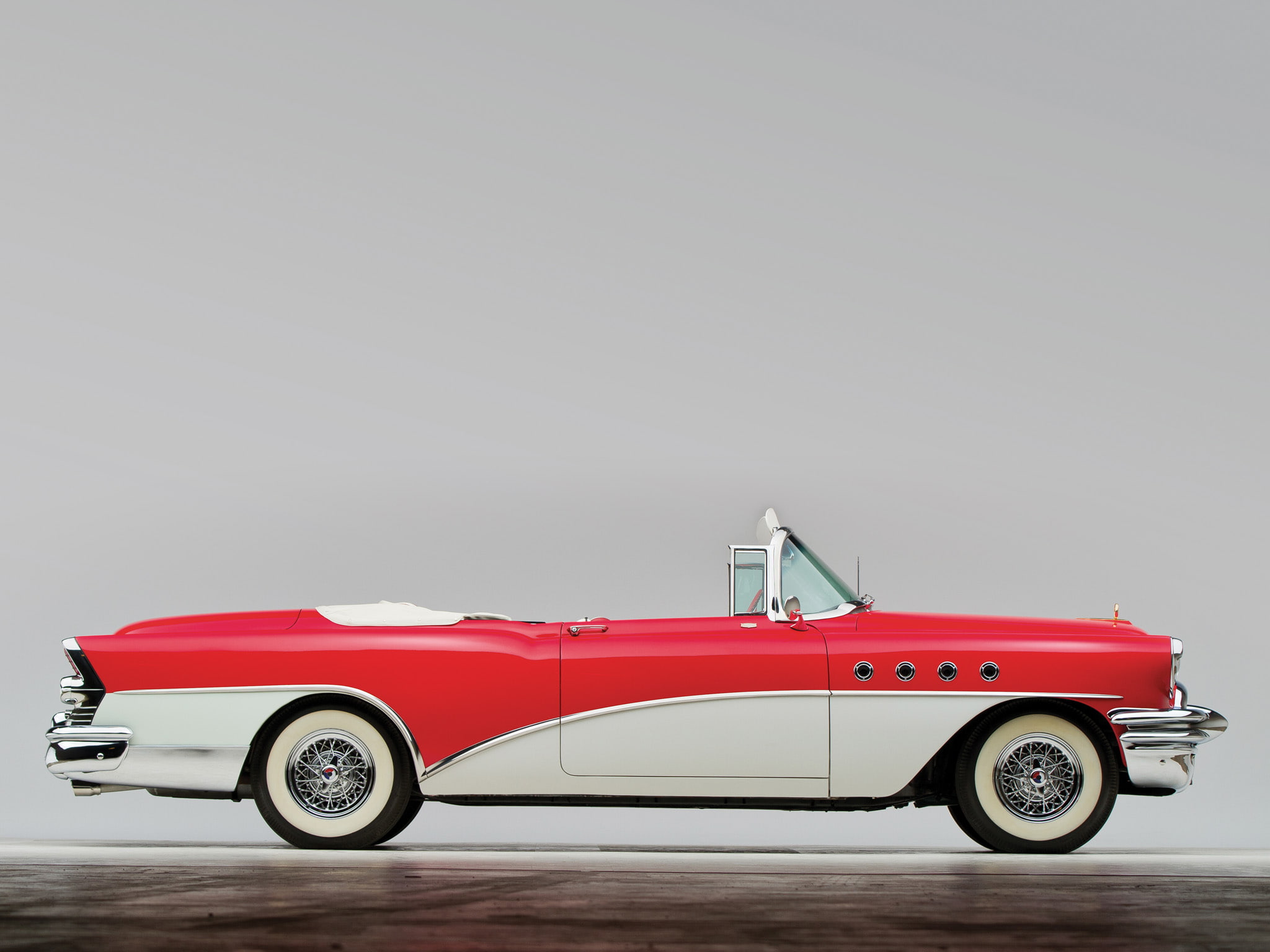 1955, buick, convertible, luxury, retro, roadmaster