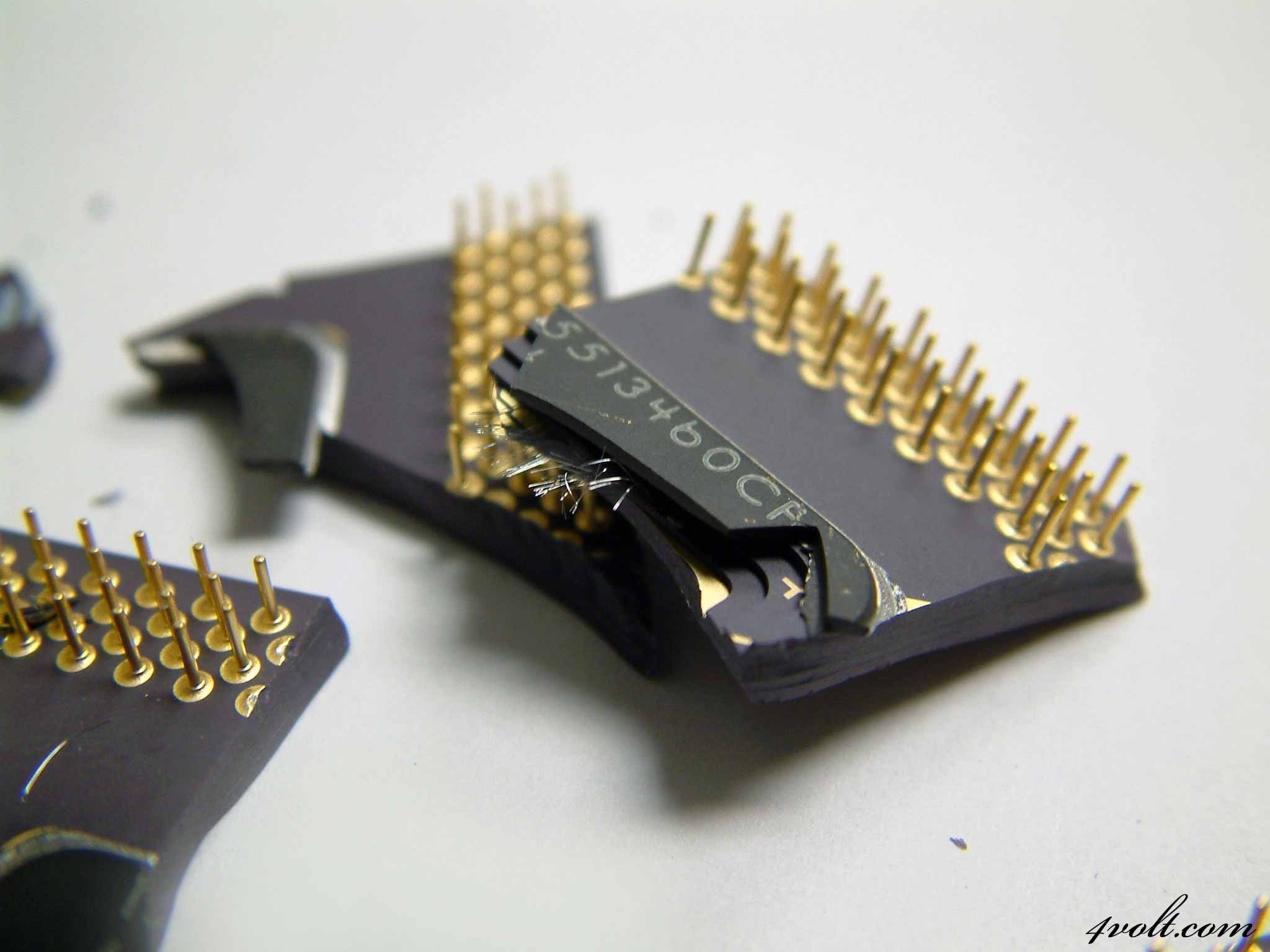 CPU, broken, indoors, close-up, electronics industry, computer chip