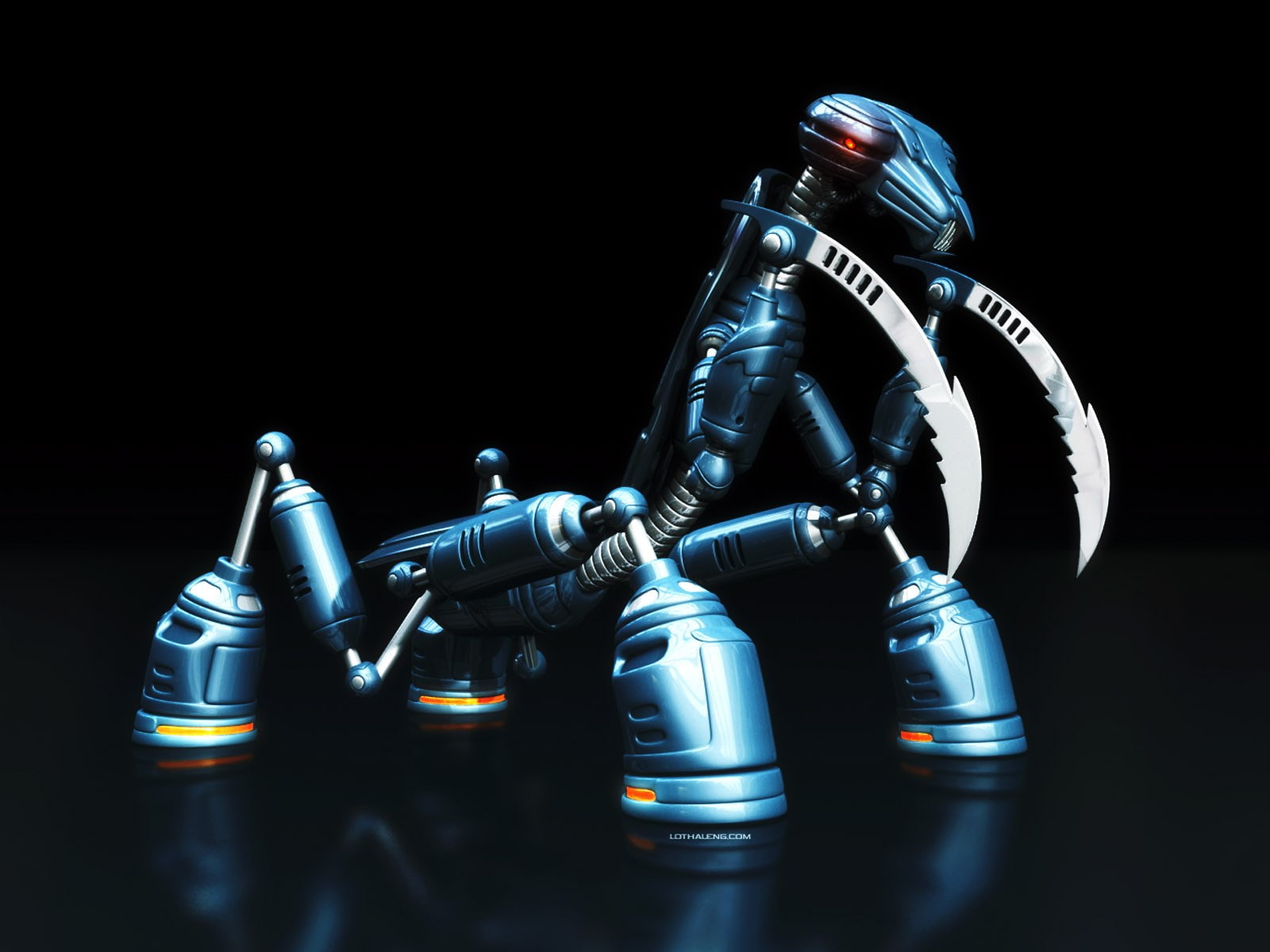 robot, technology, black background, communication, studio shot