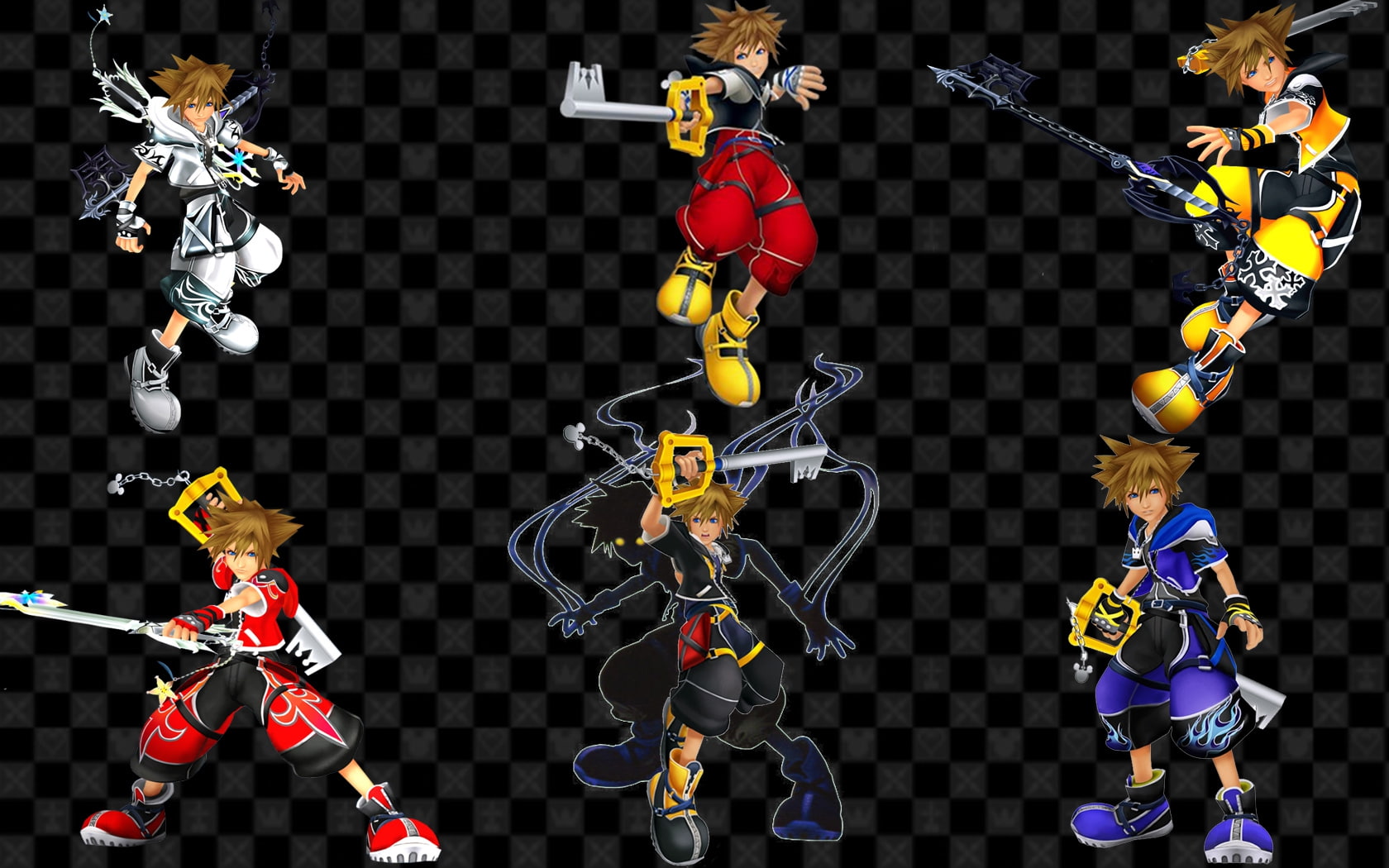Drive forms KH2 Kingdom Hearts 2 Drive Forms Video Games Kingdom Hearts HD Art