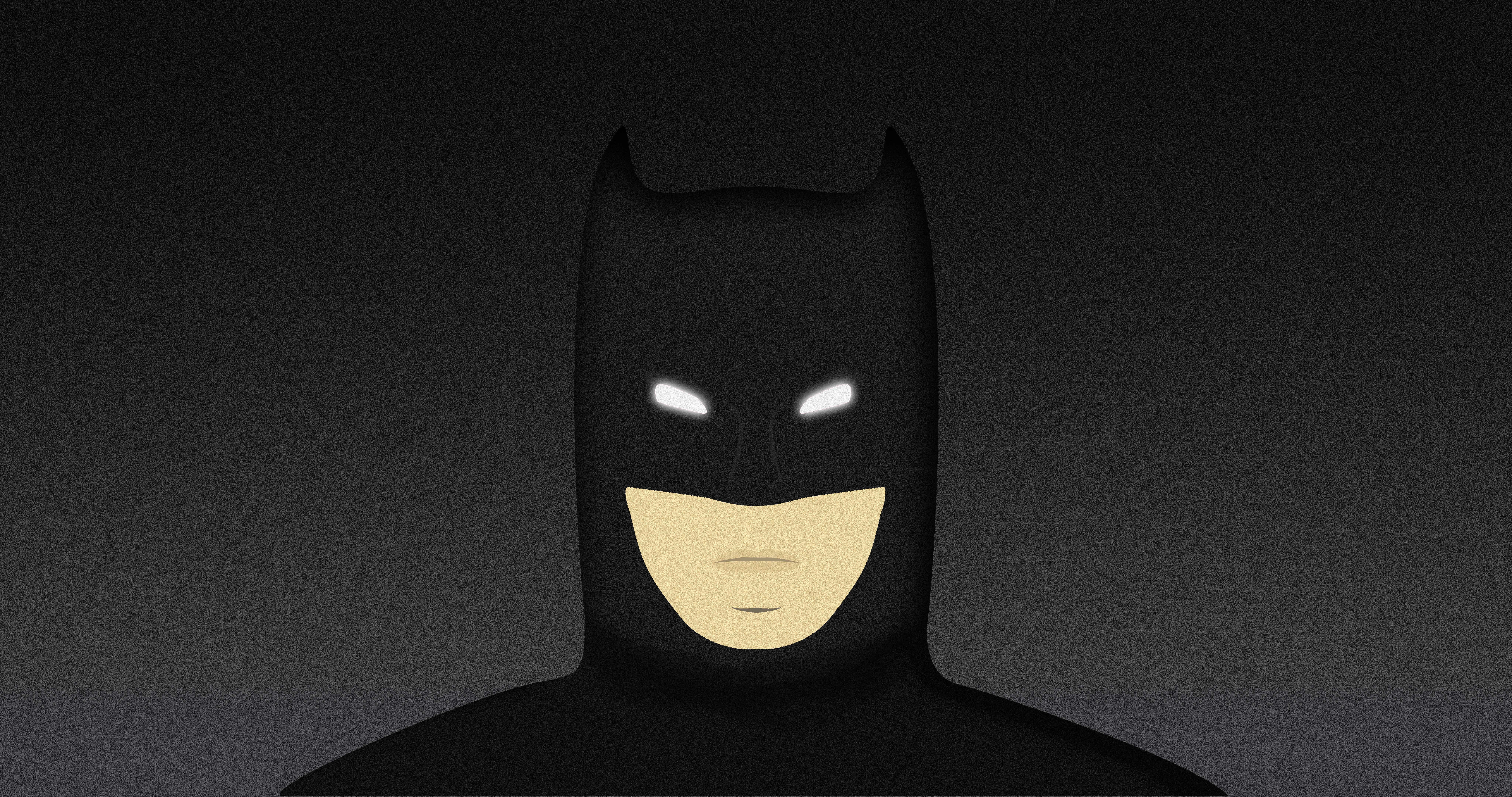 Batman, Dark Knight Trilogy, black, minimalism, gradient, simple background