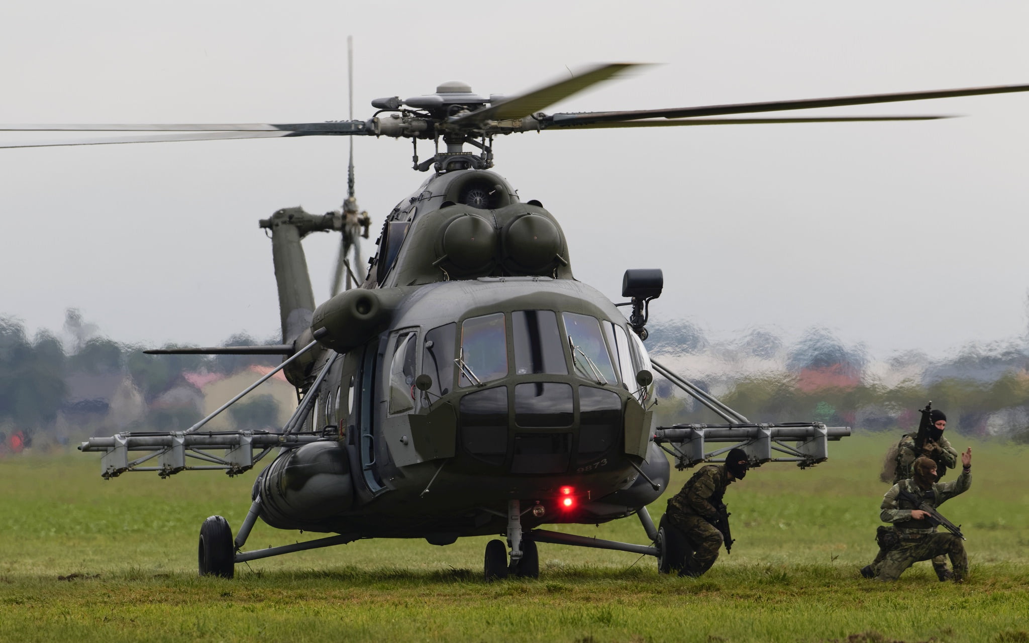 Free download | HD wallpaper: helicopter, landing, Mil Mi-171S ...