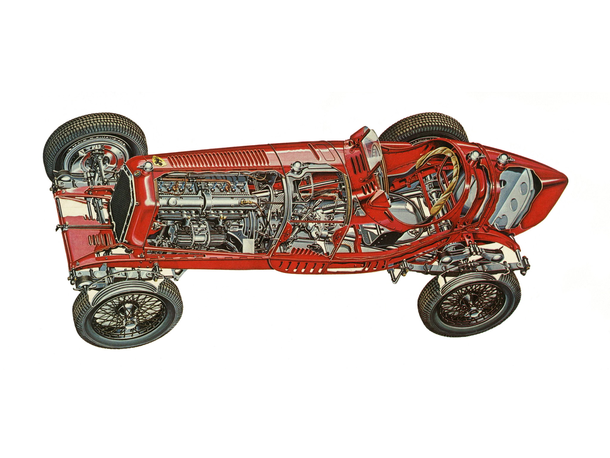 1933, alfa, cutaway, engine, engines, interior, race, racing
