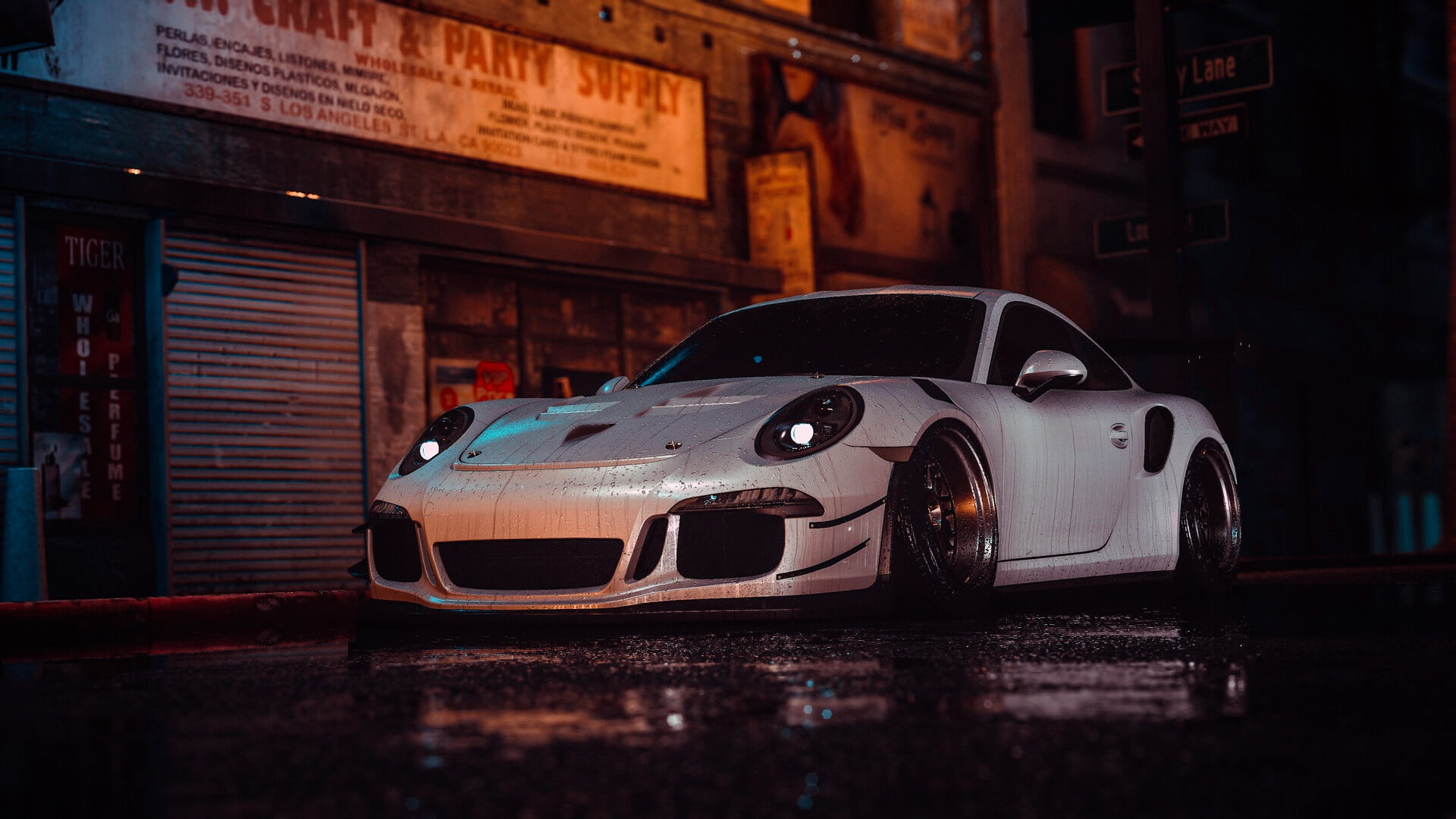 Free download | HD wallpaper: Auto, White, Porsche, Machine, Style, Car ...