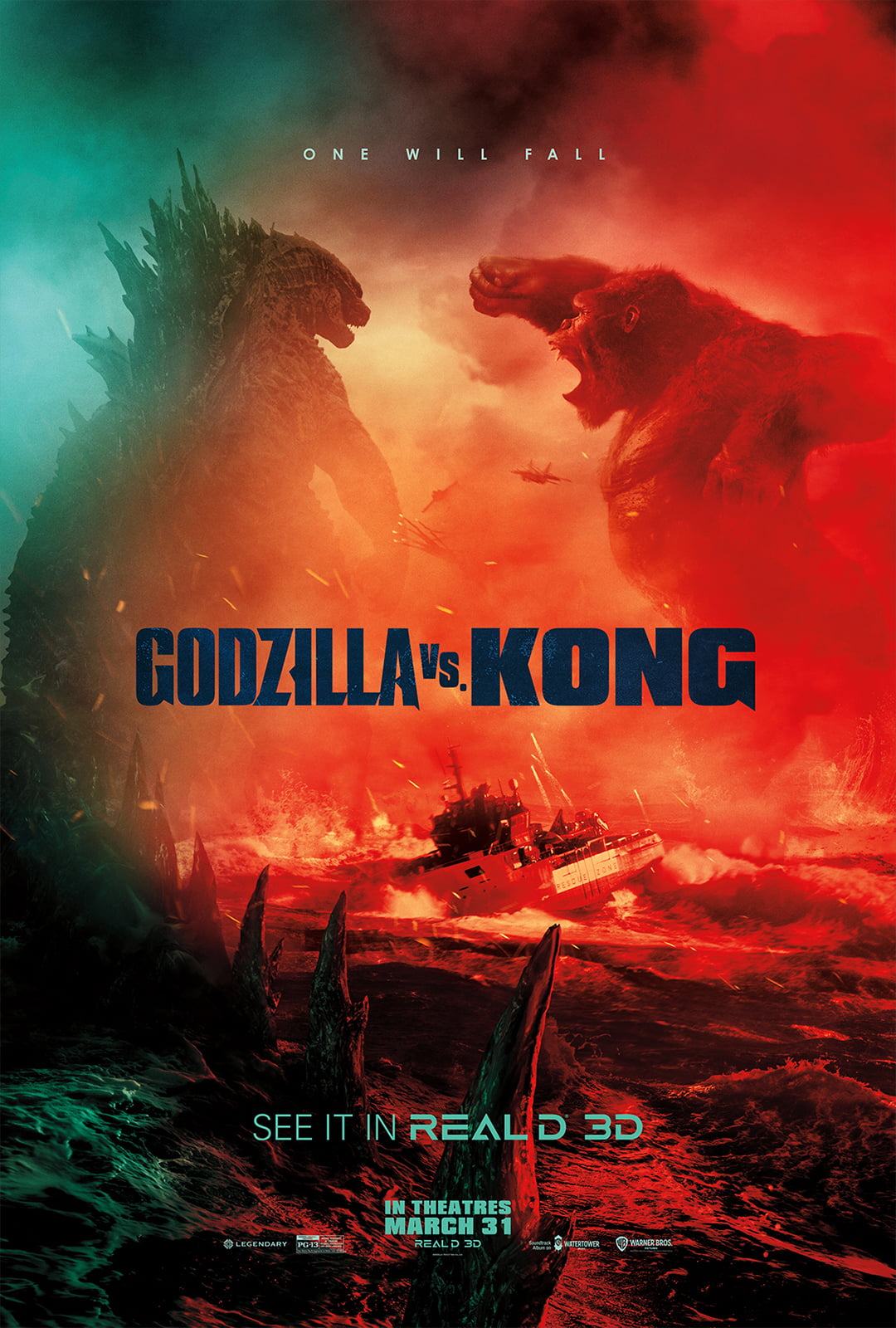 Godzilla Vs Kong, King Kong, movies, battle, kaiju, creature