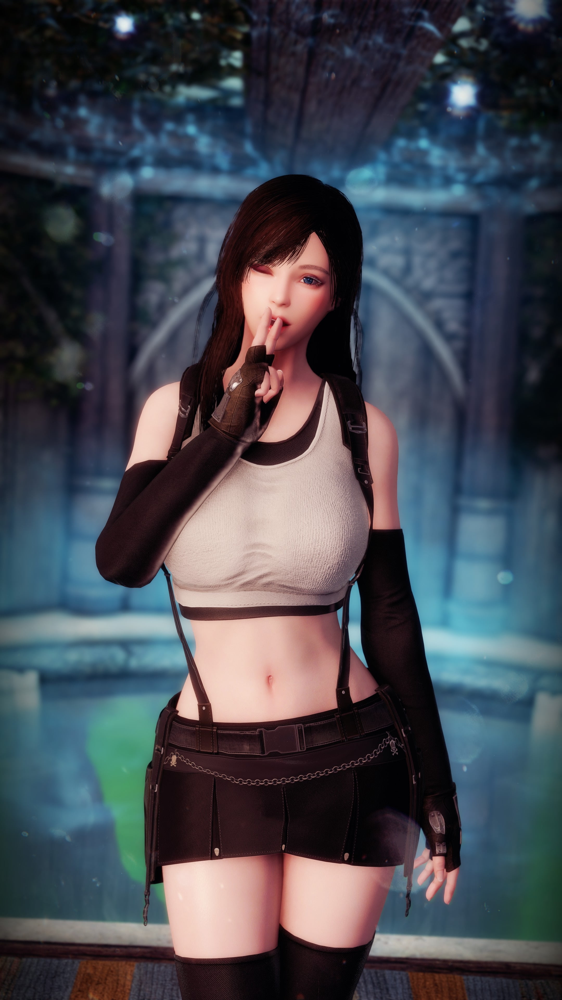 Tifa Lockhart, Final Fantasy VII, Skyrim Remastered