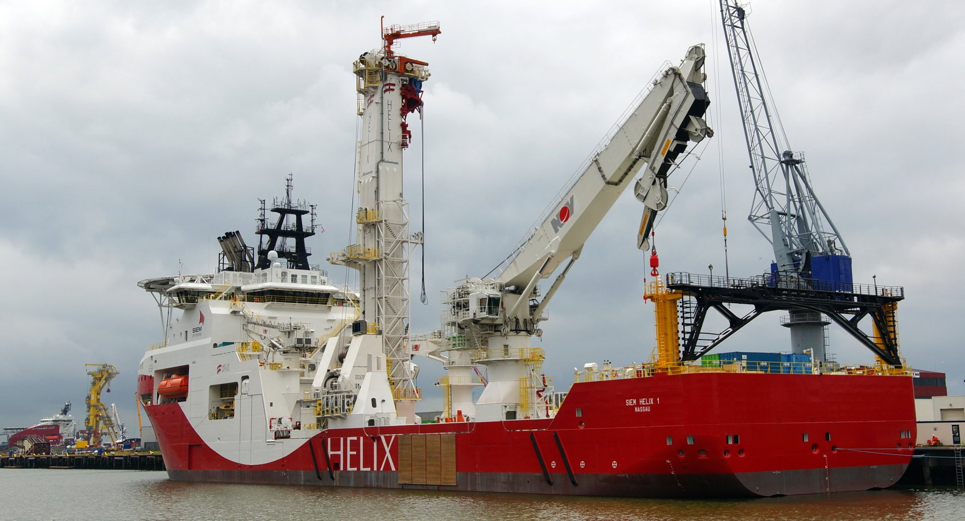 Vehicles, Offshore Support Vessel, Ship, Siem Helix 1