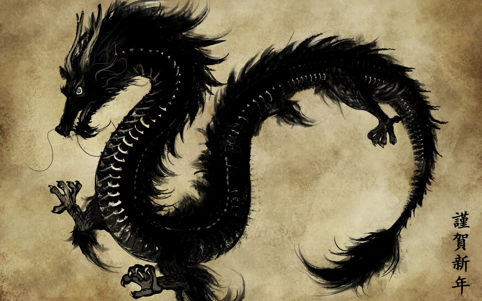 dragon, Chinese, fantasy art, creativity, indoors, art and craft