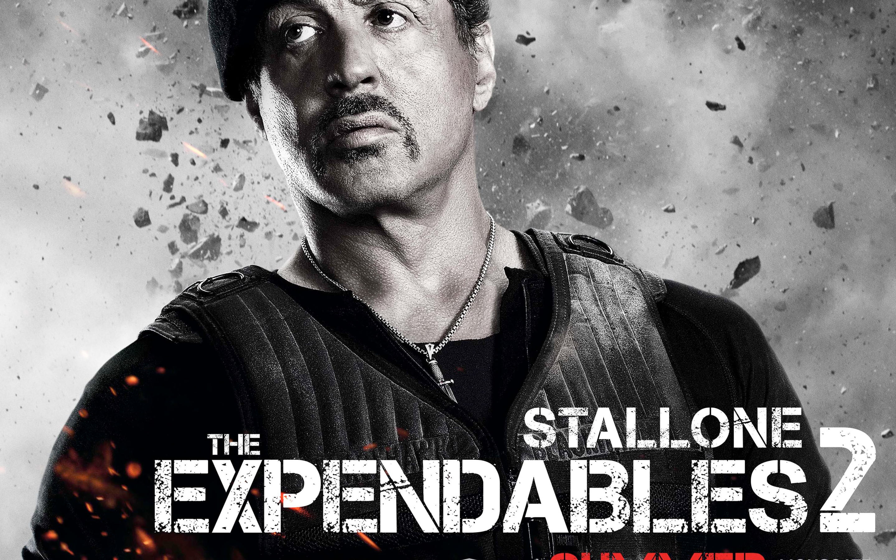The Expendables 2 Stallone poster, sylvester stallone, barney ross