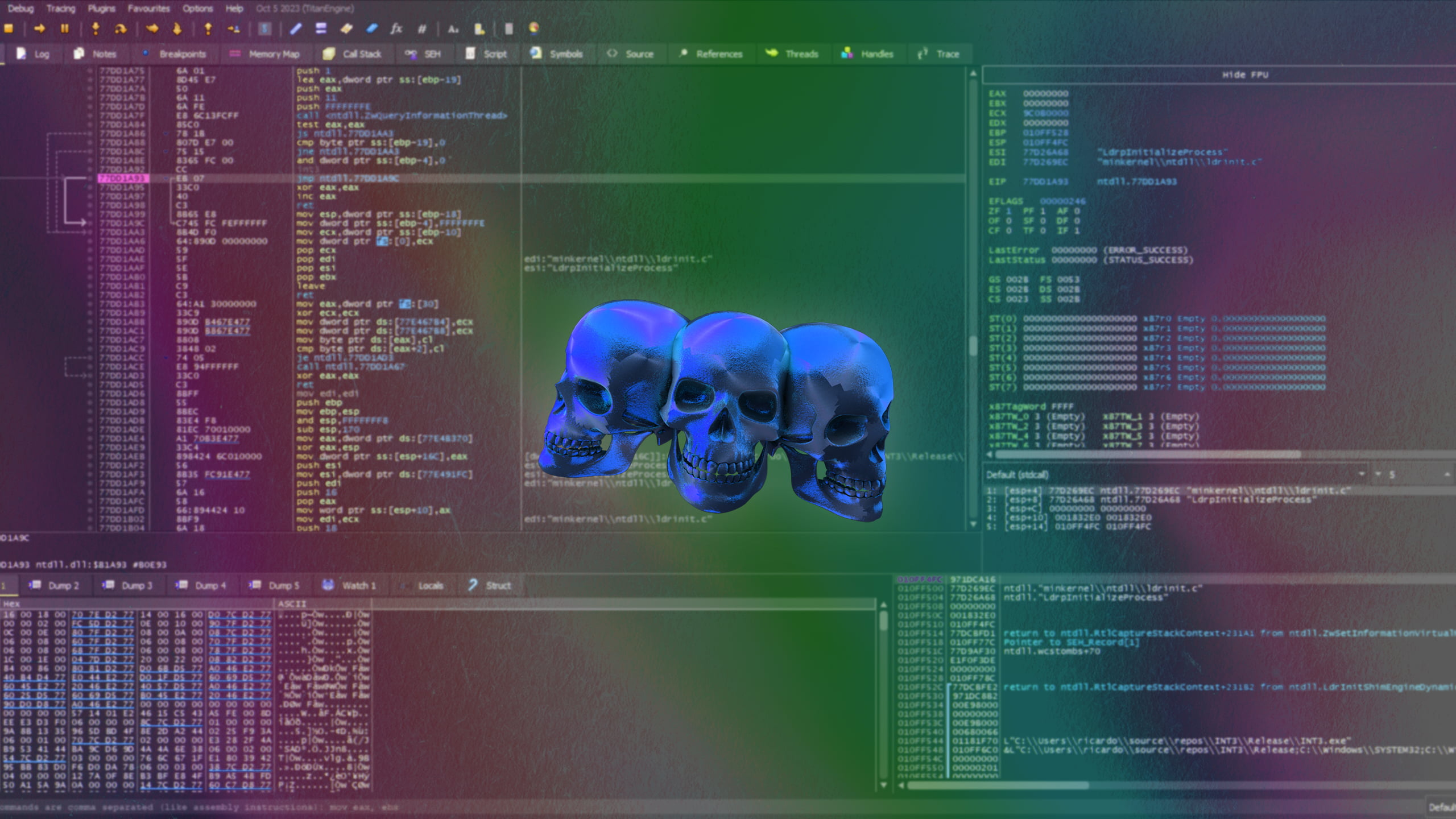 code, Skull and Bones, reverse-engineering, simple background