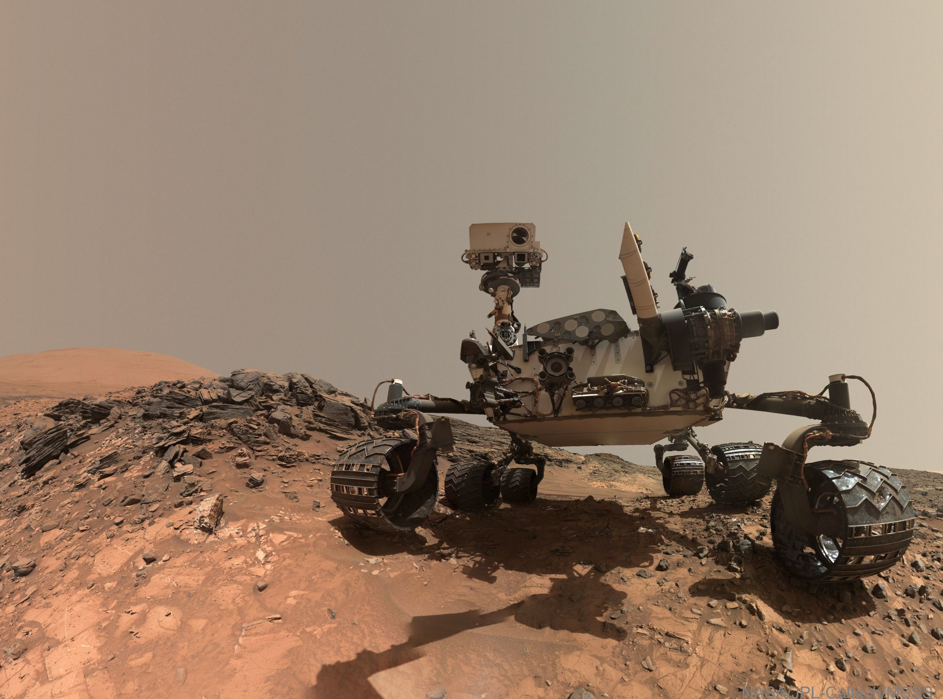 Selfie on Mars, Space, Planet, Explorer, Rocks, Rover, Discovery