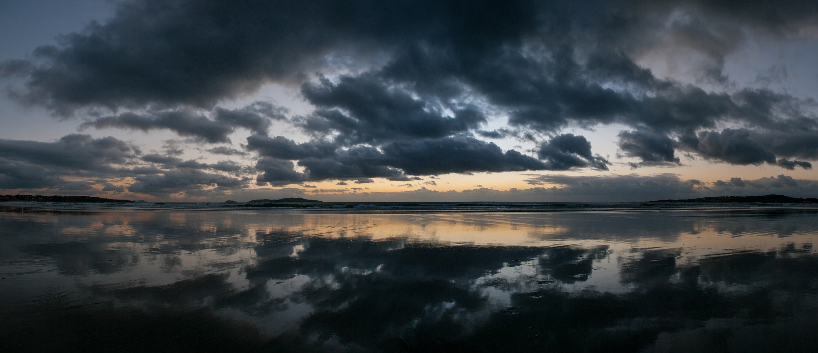 reflection clouds, water, cloud - sky, scenics - nature, tranquility