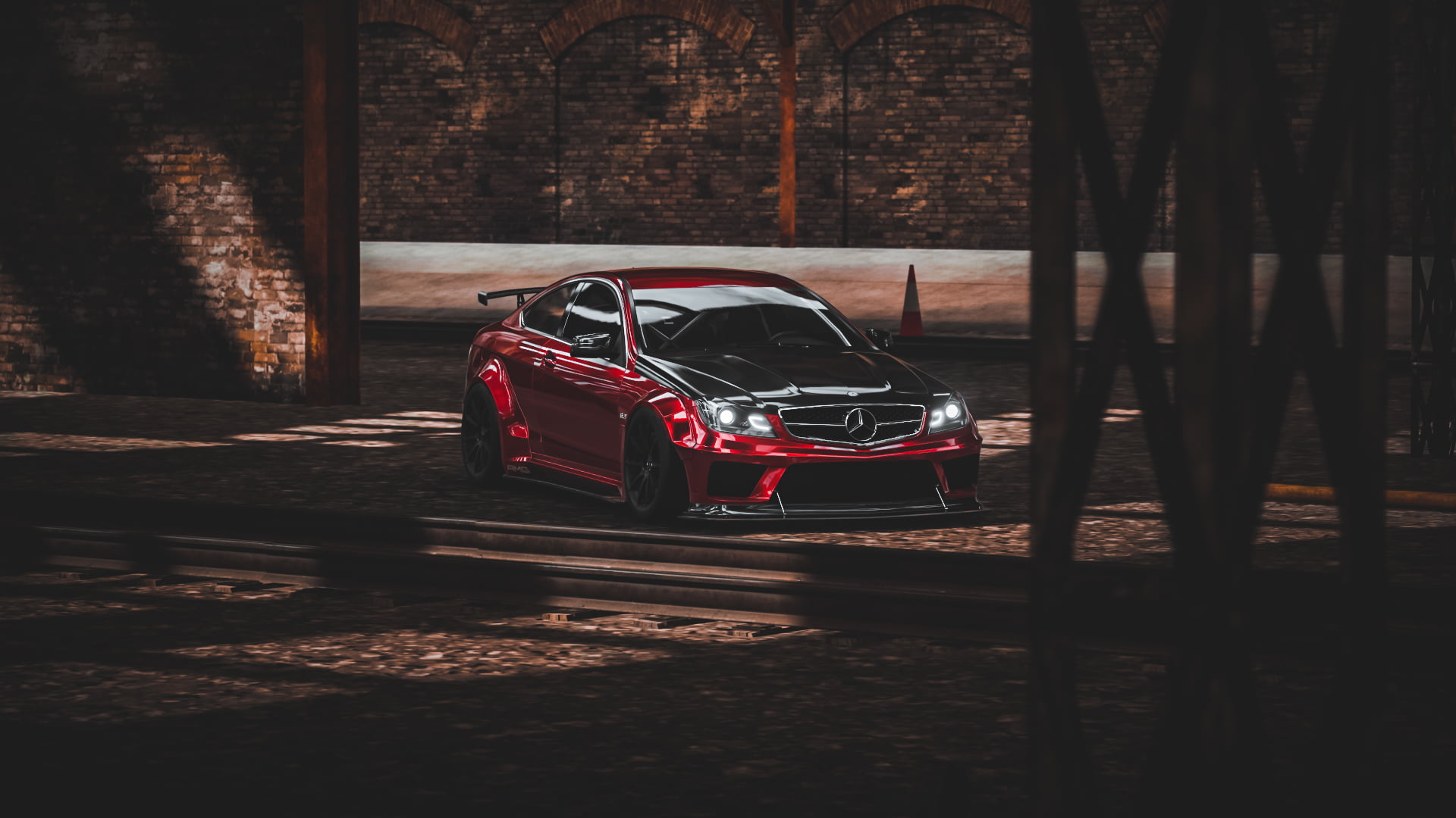 Mercedes Benz, Mercedes C63 AMG, C63 AMG Black Series, Forza Horizon 4