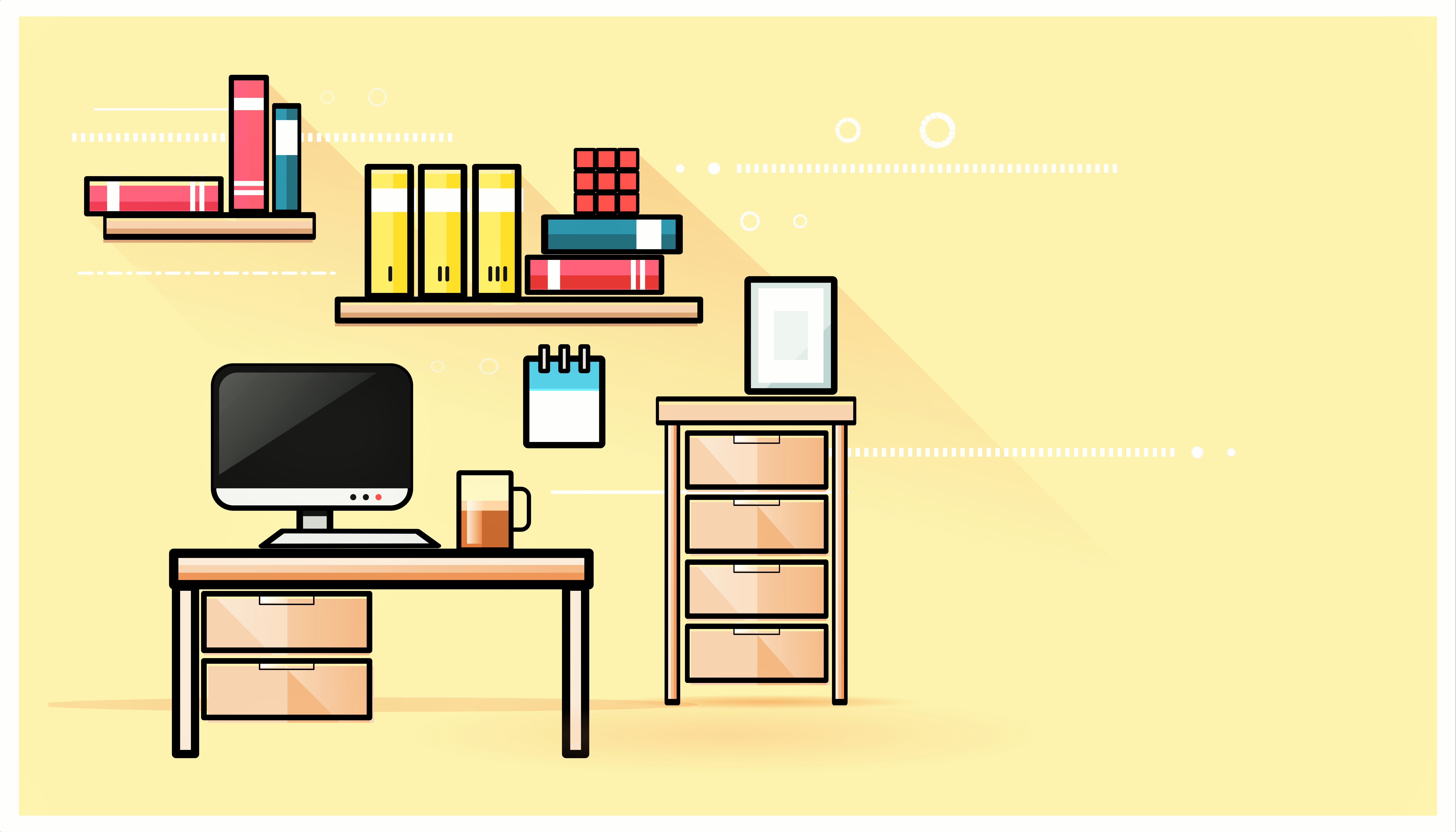 artwork, minimalism, vector