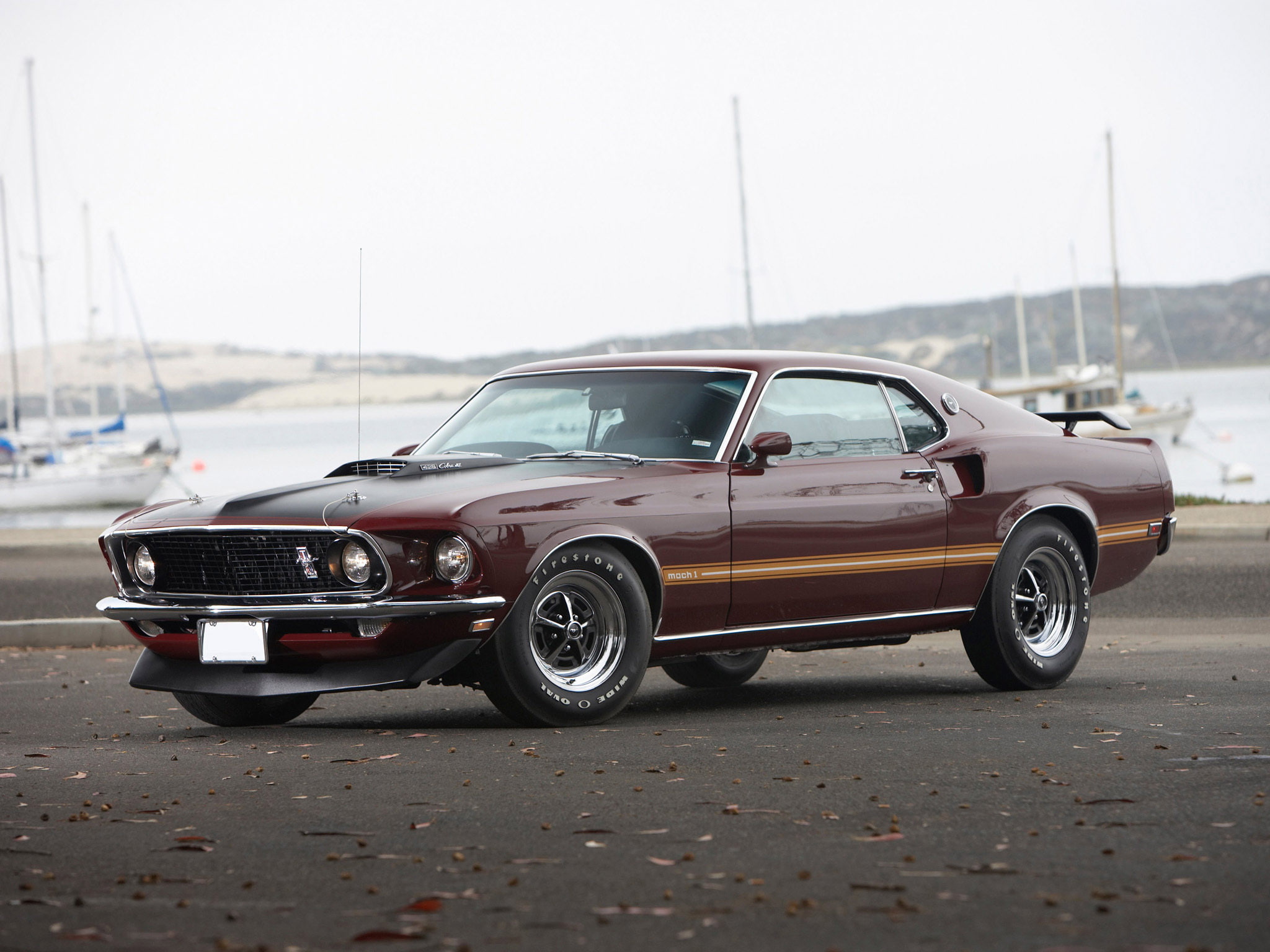 1969, classic, ford, mach 1, muscle, mustang