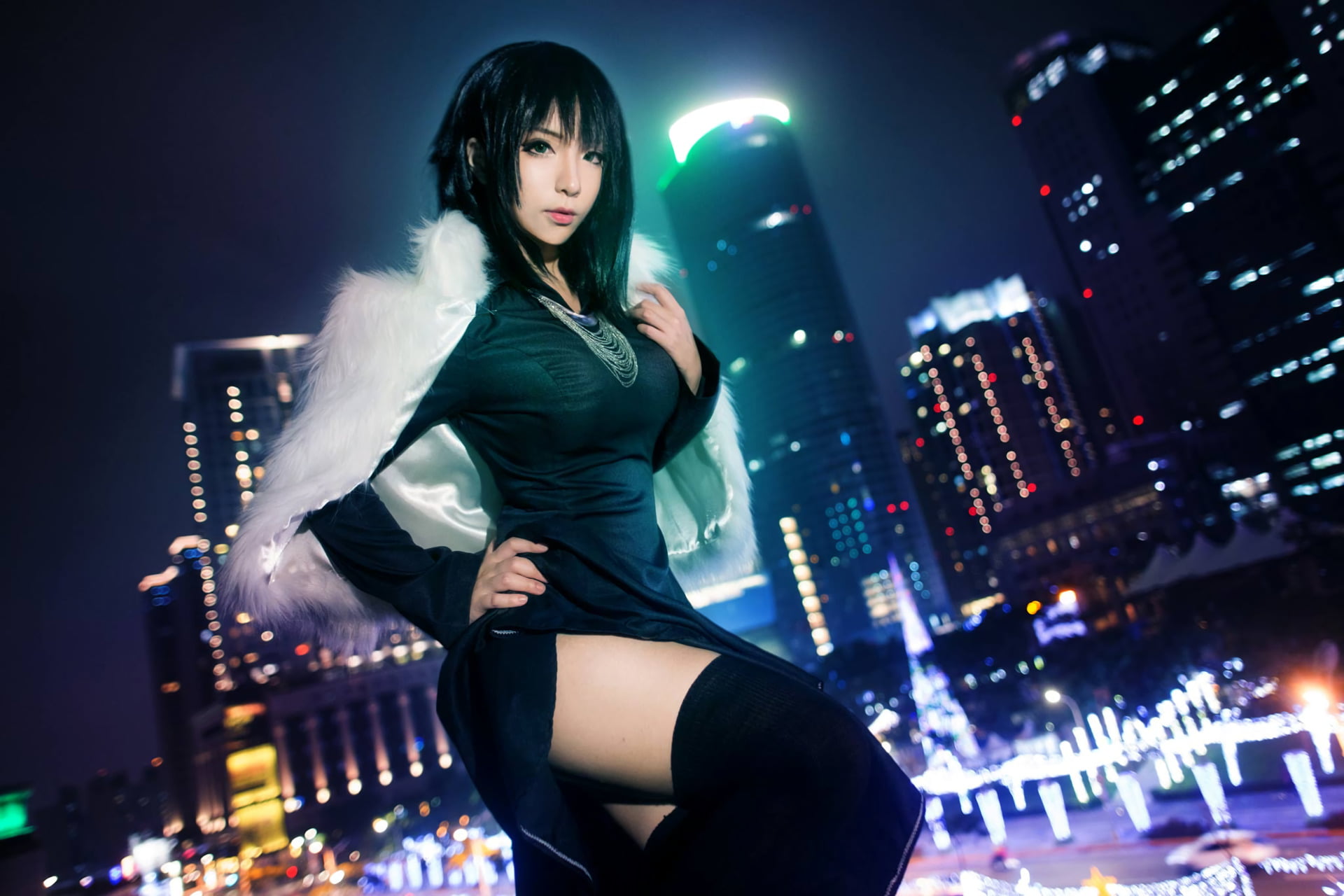 Women, Cosplay, Fubuki (One-Punch Man), One Punch-Man, one person