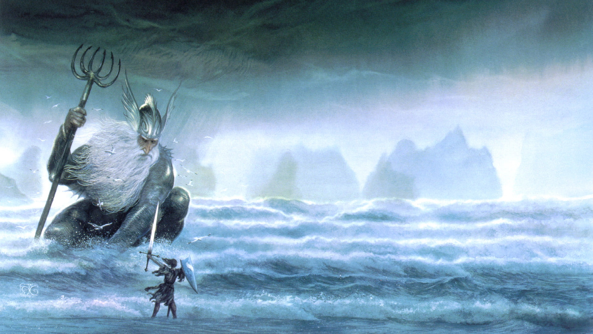 fantasy Art, J. R. R. Tolkien, John Howe, The Silmarillion