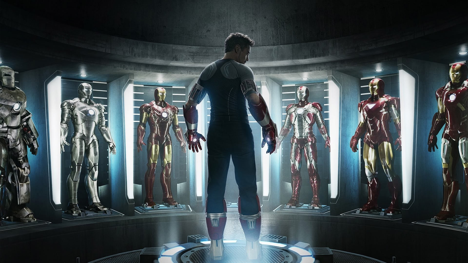 Iron Man poster, Iron Man 3, Robert Downey Jr., full length, standing
